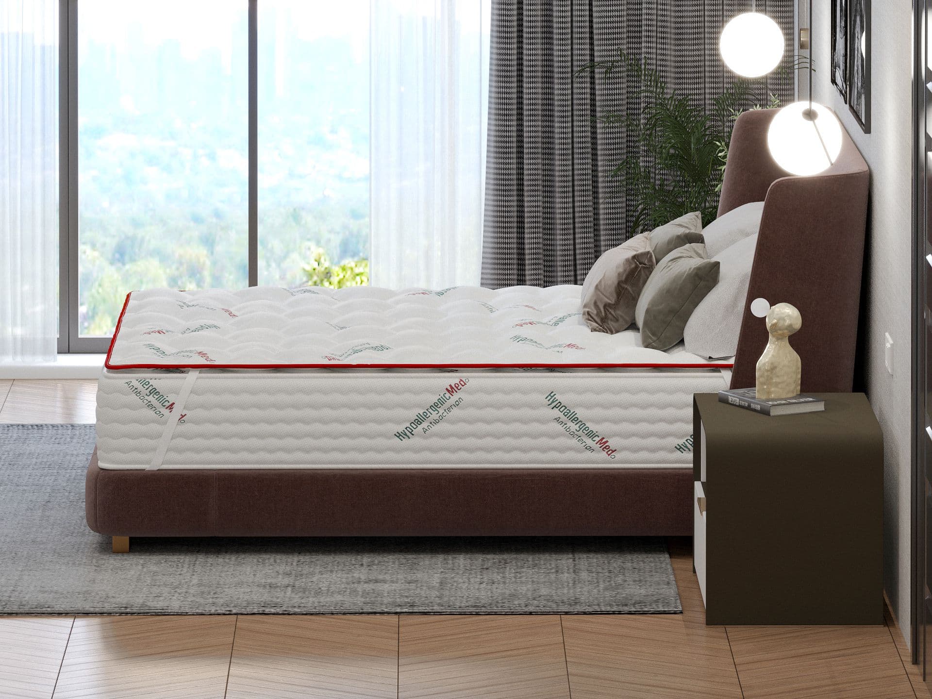 TopProtect HypoallergenicMed pentru saltea, tricot, 90x200 cm - 10