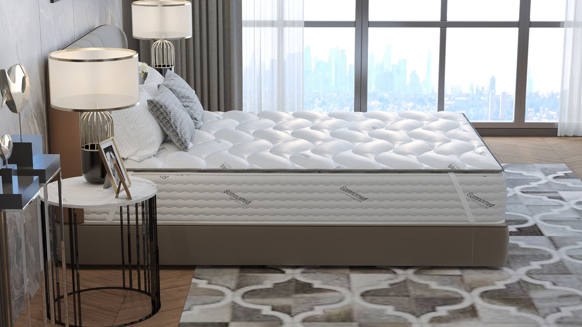 TopProtect Somnomed pentru saltea, tricot, 90x200 cm - 8