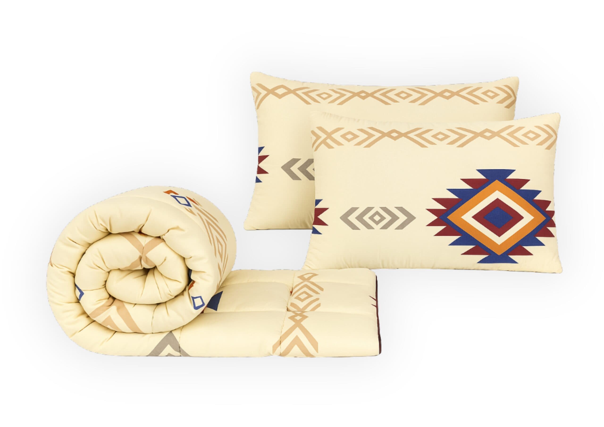 Set pilota Favorit, matlasata ata, fill 250gsm 200x220 + 2 perne Luxury Favorit, nematlasate 50x70