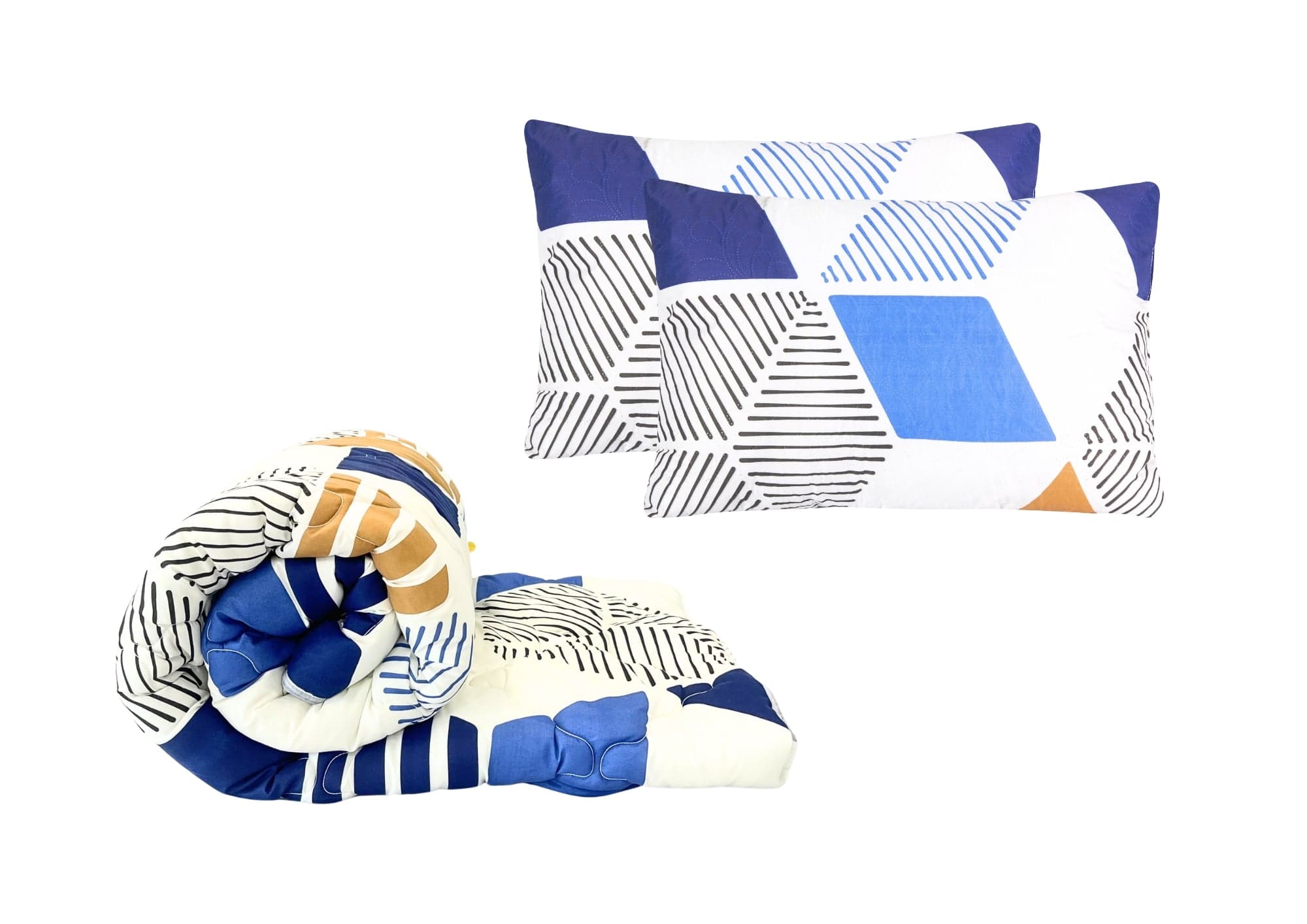 Set pilota Saphire, matlasata ata, fill 250gsm 180x200 + 2 perne Luxury Saphire, nematlasate 50x70 - 3