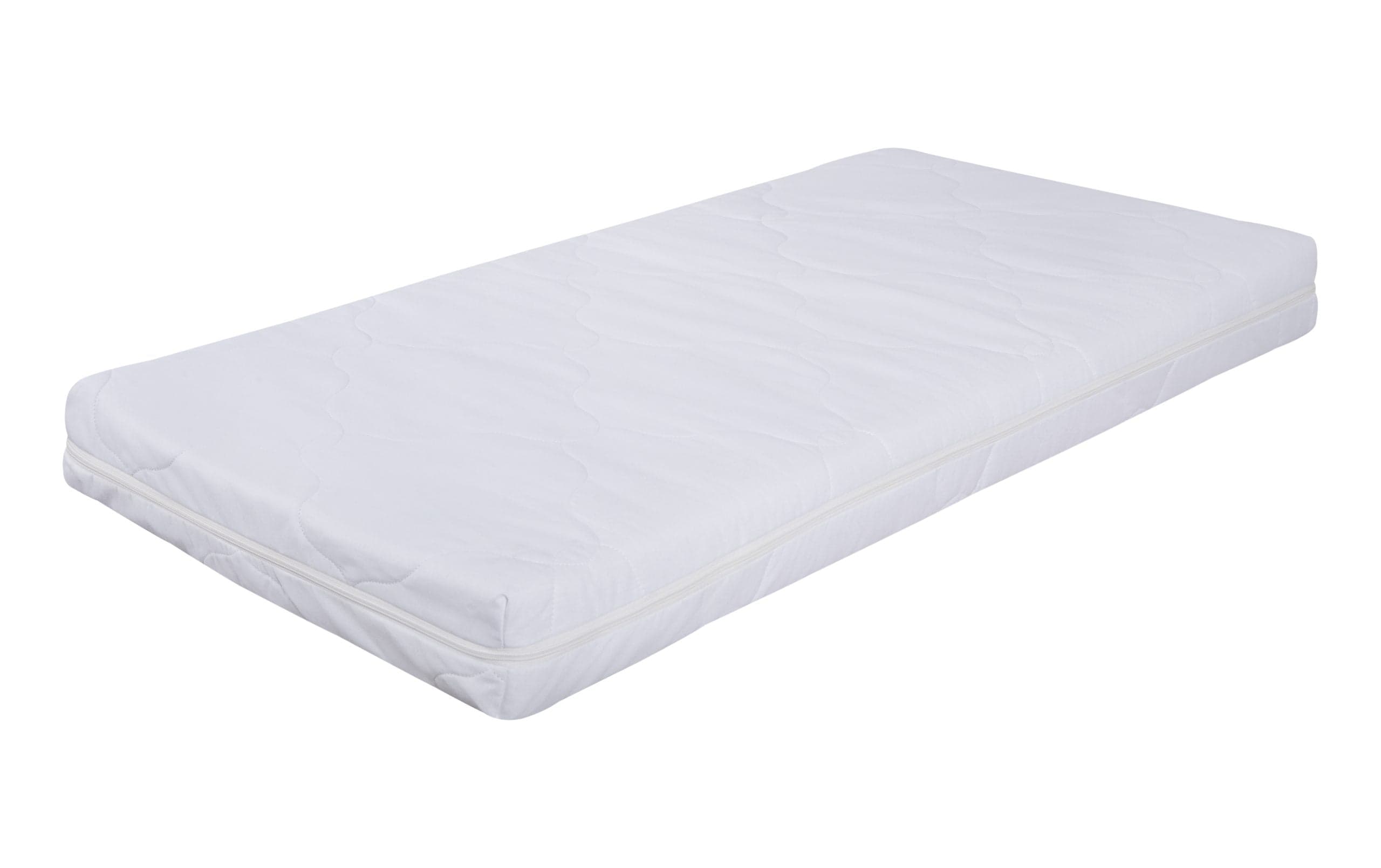 Saltea cu spumă poliuretanică Somnart HypoallergenicMed 60x120, înălțime 10 cm, ortopedică, pentru bebeluși și copii, husă detașabilă, fermitate medie - 5