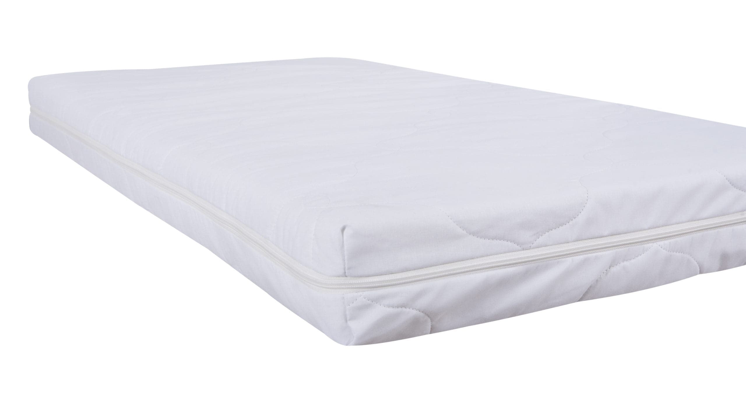 Saltea cu spumă poliuretanică Somnart HypoallergenicMed 60x120, înălțime 10 cm, ortopedică, pentru bebeluși și copii, husă detașabilă, fermitate medie - 6