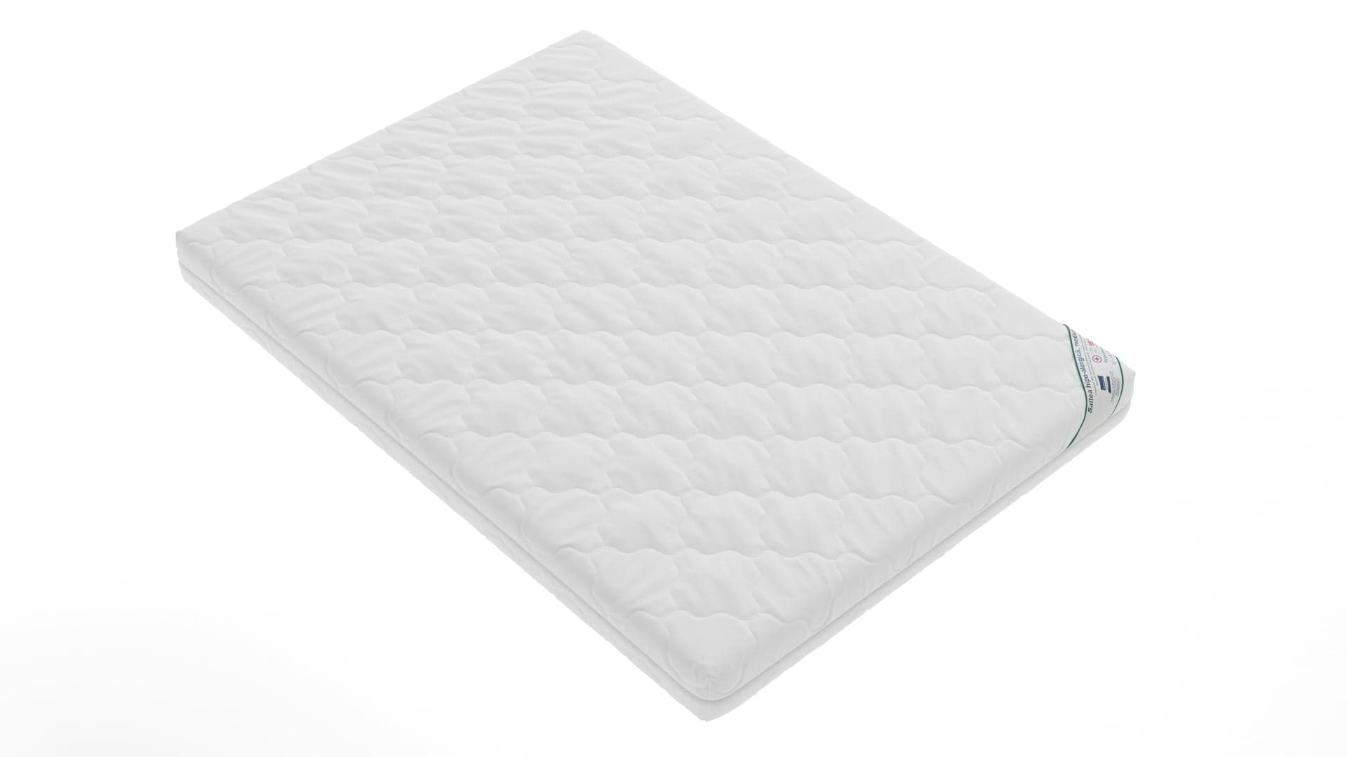 Saltea cu spumă poliuretanică HypoallergenicMed PolyCotton 160x200, hipoalergenică, husă lavabilă și detașabilă cu fermoar, fermitate medie - 7