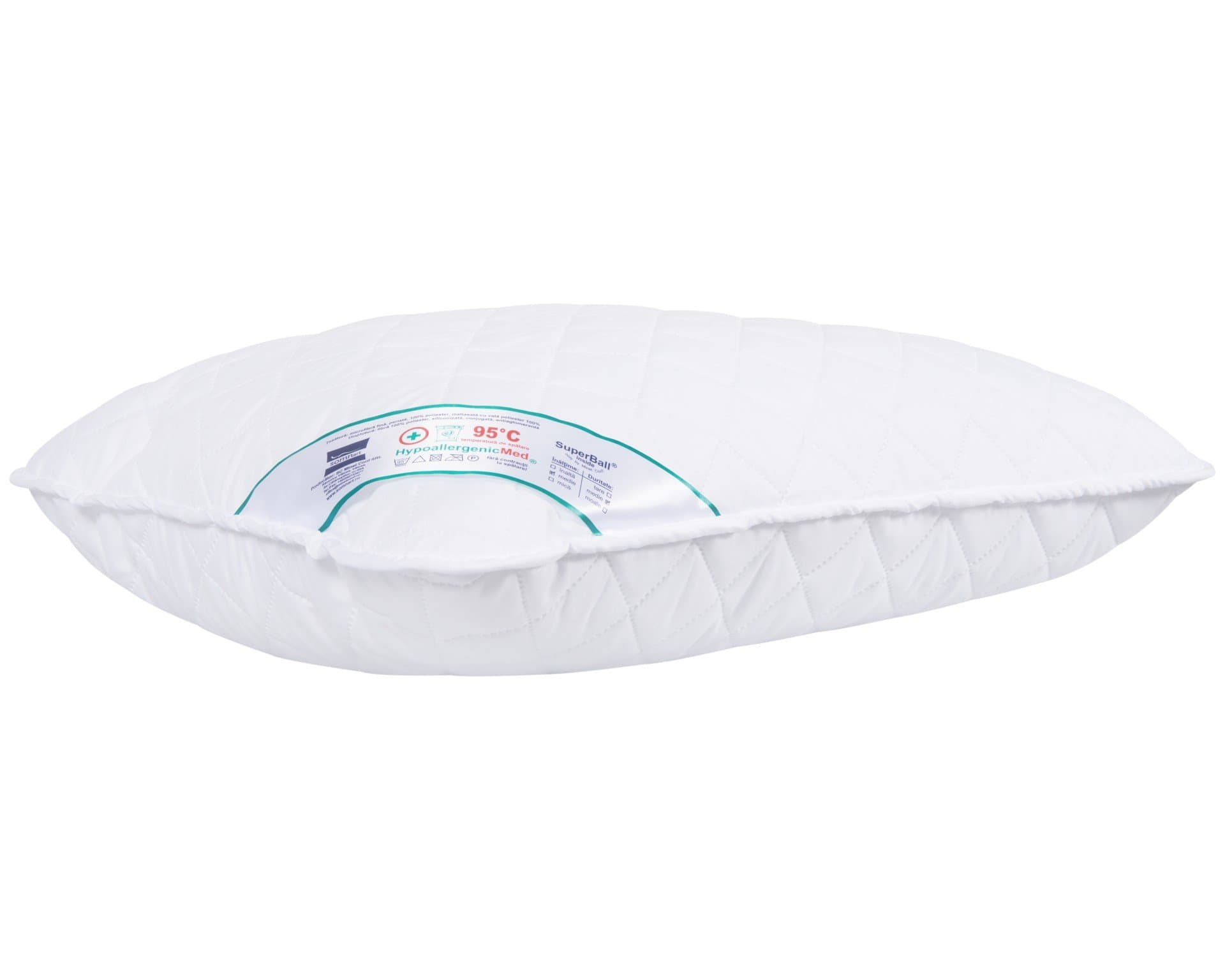 Perna Somnart HypoallergenicMed, lavabila la 95°C - 50 x 70 cm - 5