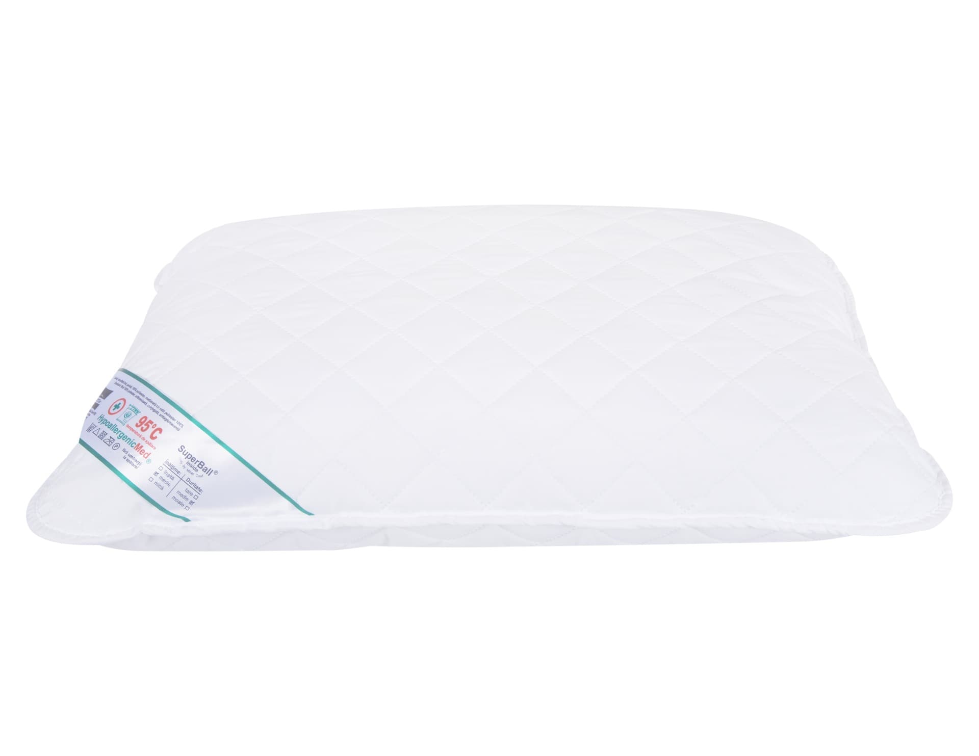 Perna Somnart HypoallergenicMed, lavabila la 95°C - 50 x 70 cm - 4