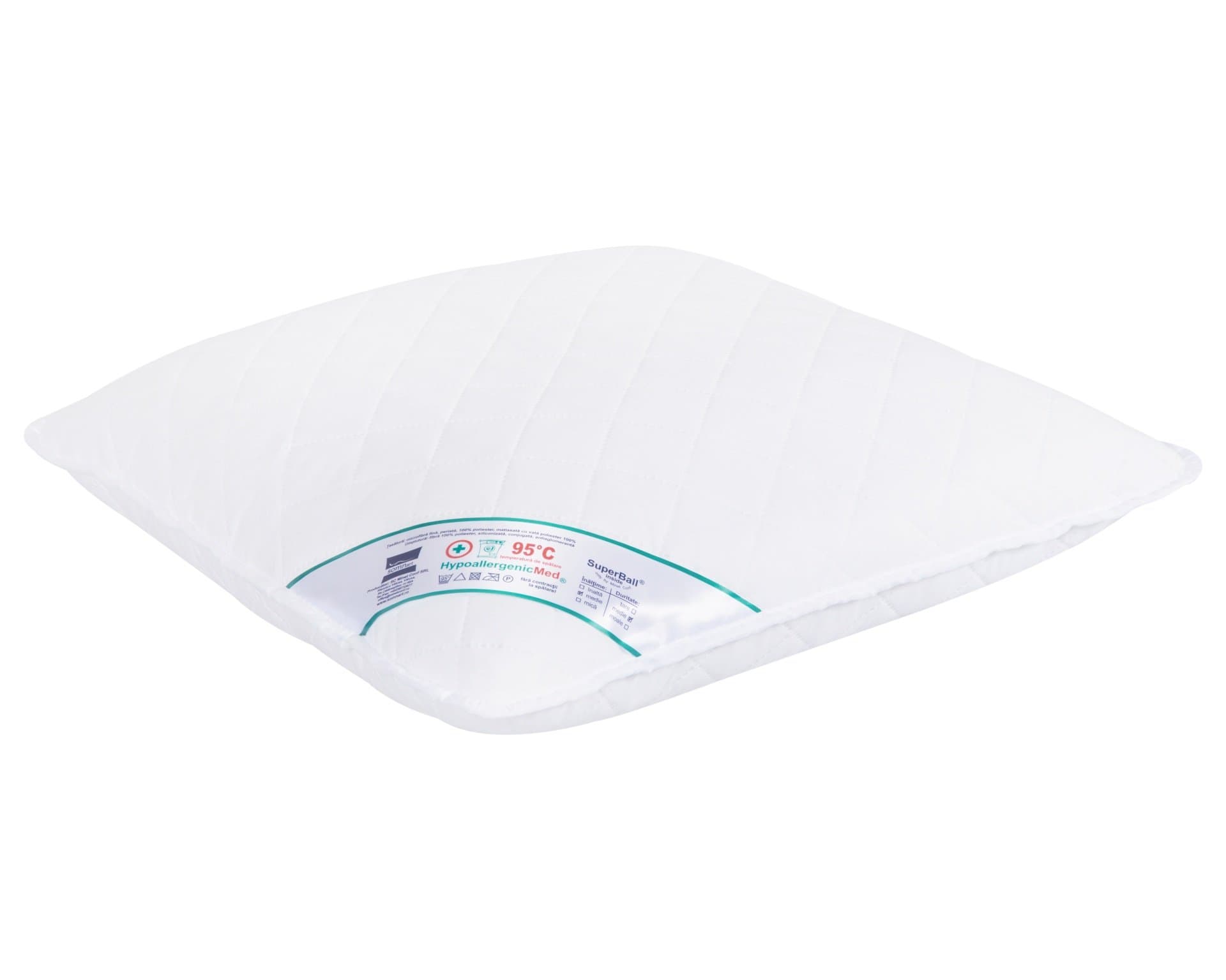Perna Somnart HypoallergenicMed, lavabila la 95°C - 60 x 60 cm - 5