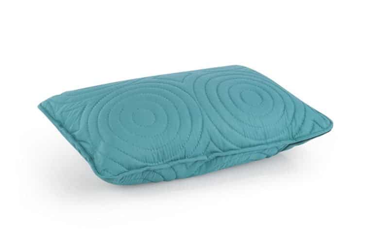Set Cuvertura dubla de Pat + 2 fete de perna Turquoise - 200x220 cm - 2