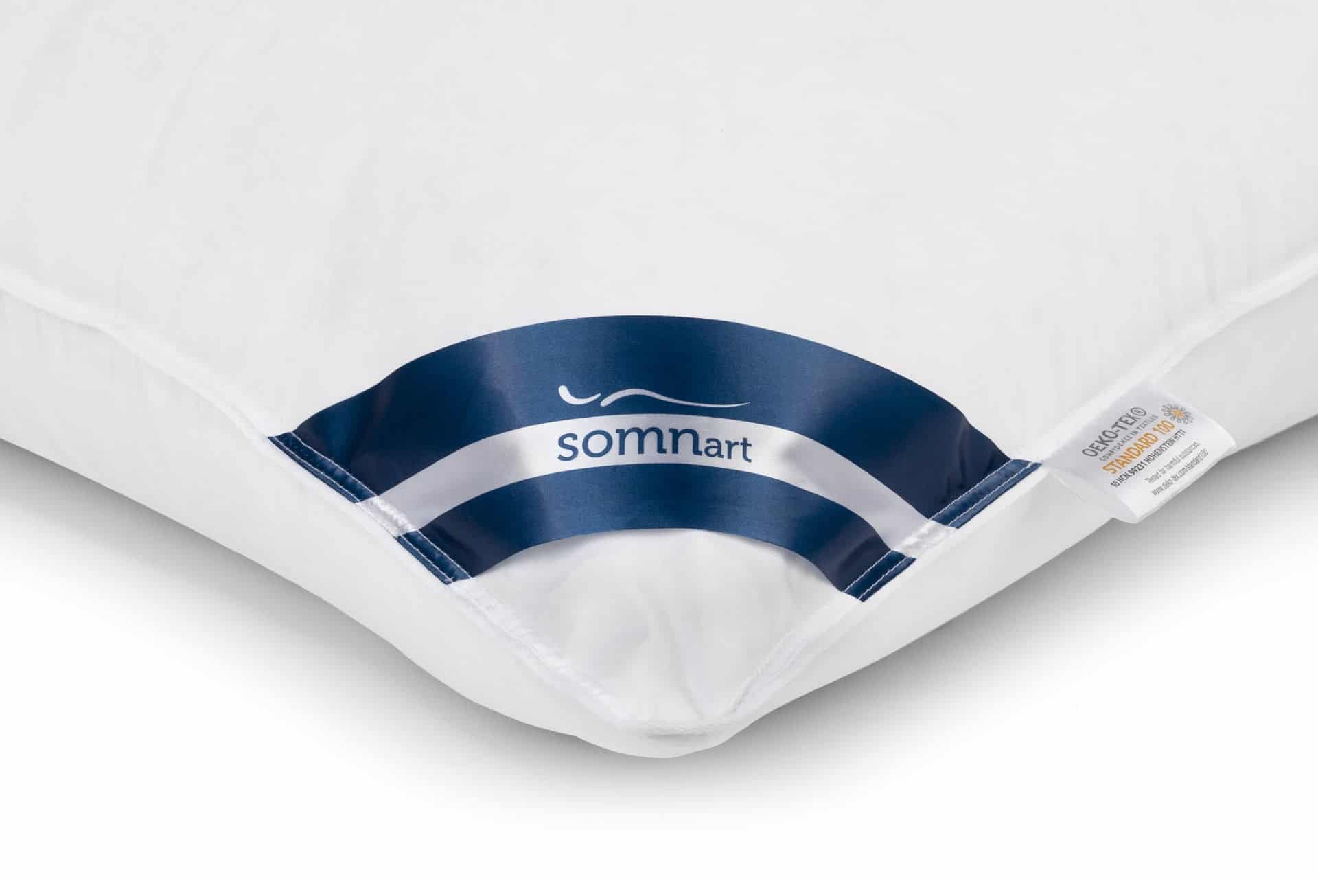 Perna puf si fulgi gasca Somnart, microfibra premium, 50x70 - 2