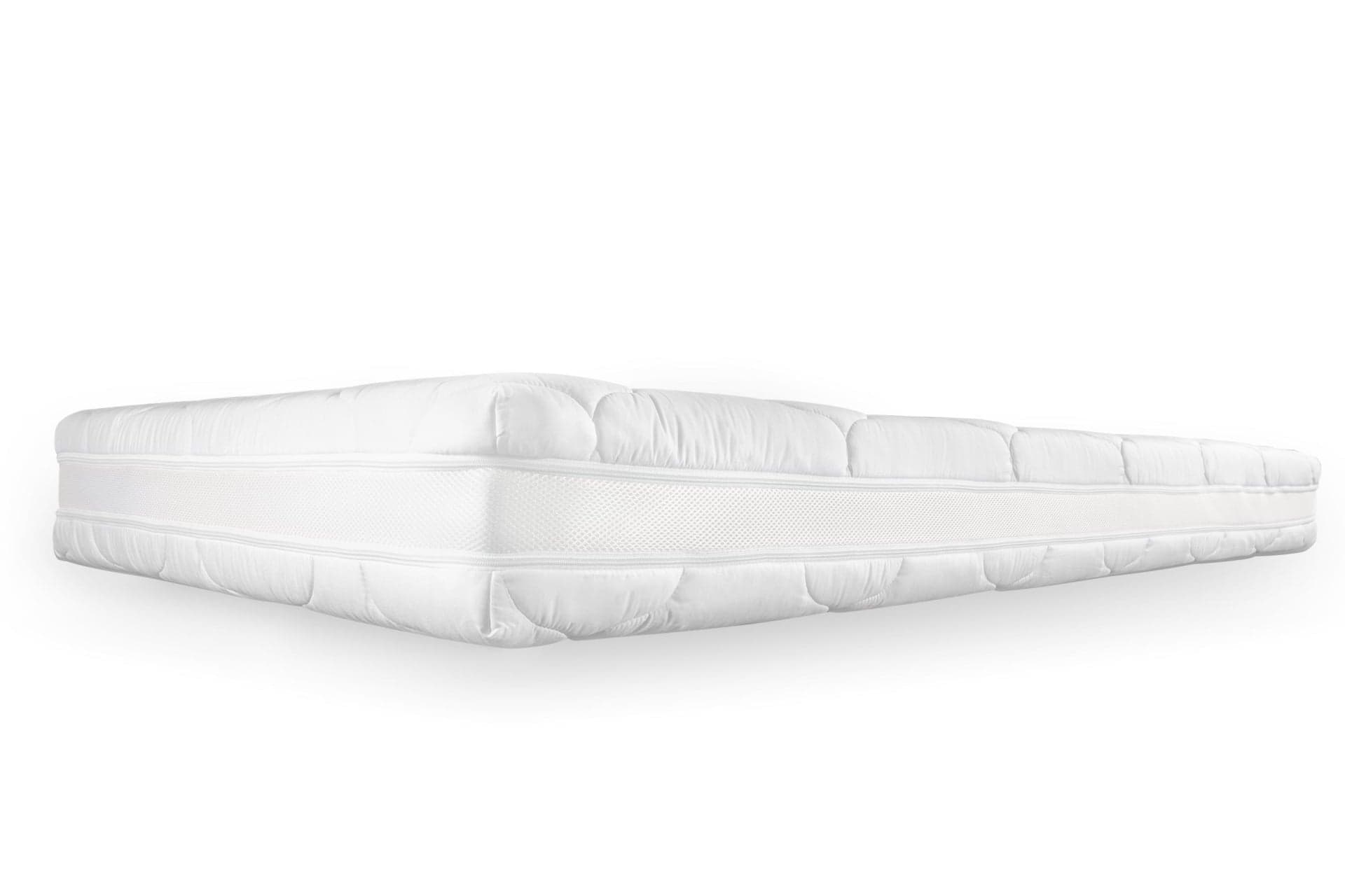 Saltea cu spuma poliuretanica Somnart Air-flow 140x200, inaltime 16 cm, super-ventilata, husa 3D Bumbac Natur lavabila, detasabila, hipoalergenica, rulata, fermitate medie - 2