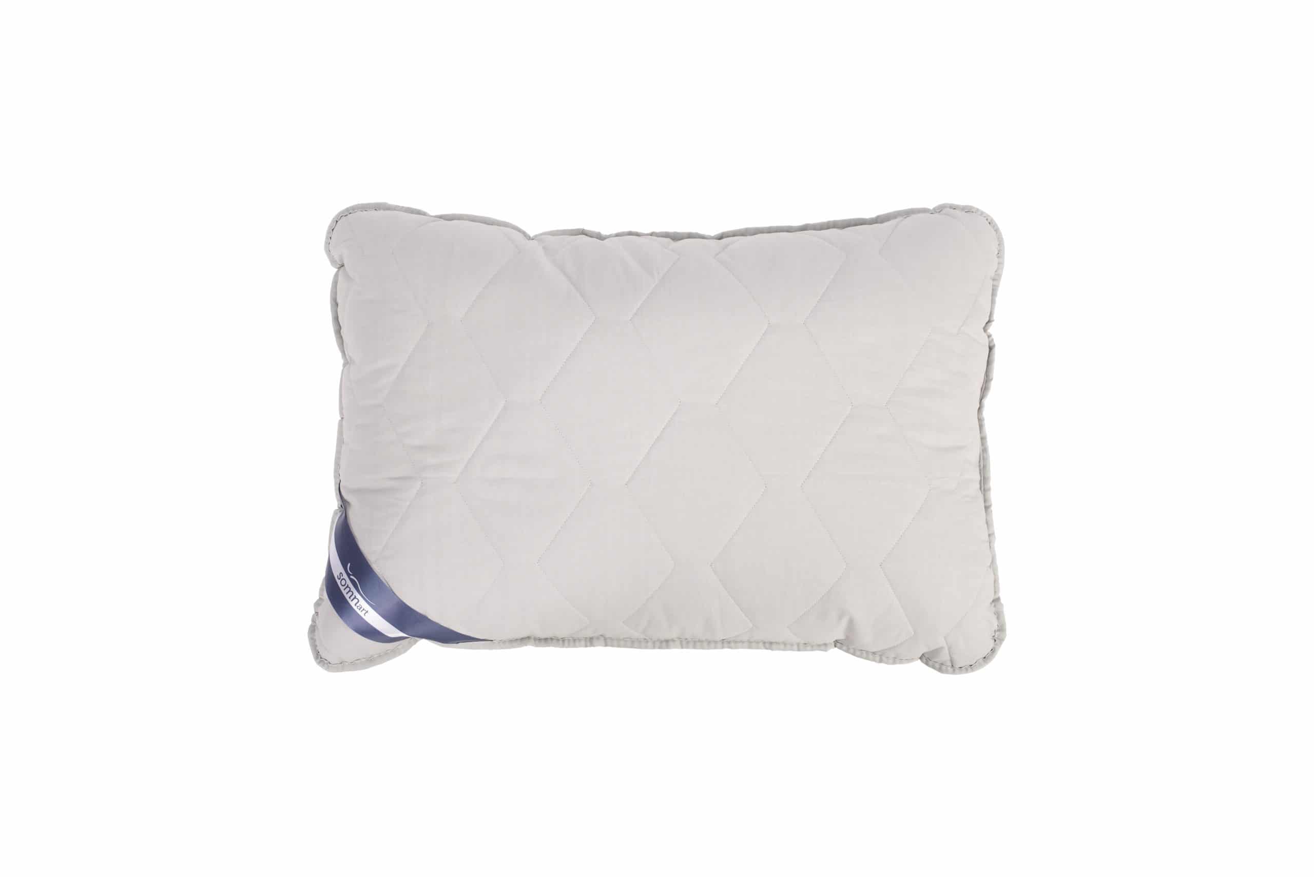 Set Pilota bumbac Somnart Bella 150x200cm 200g model biscuite + 1 perna bumbac Somnart Bella, 50x70cm, Gri - 3
