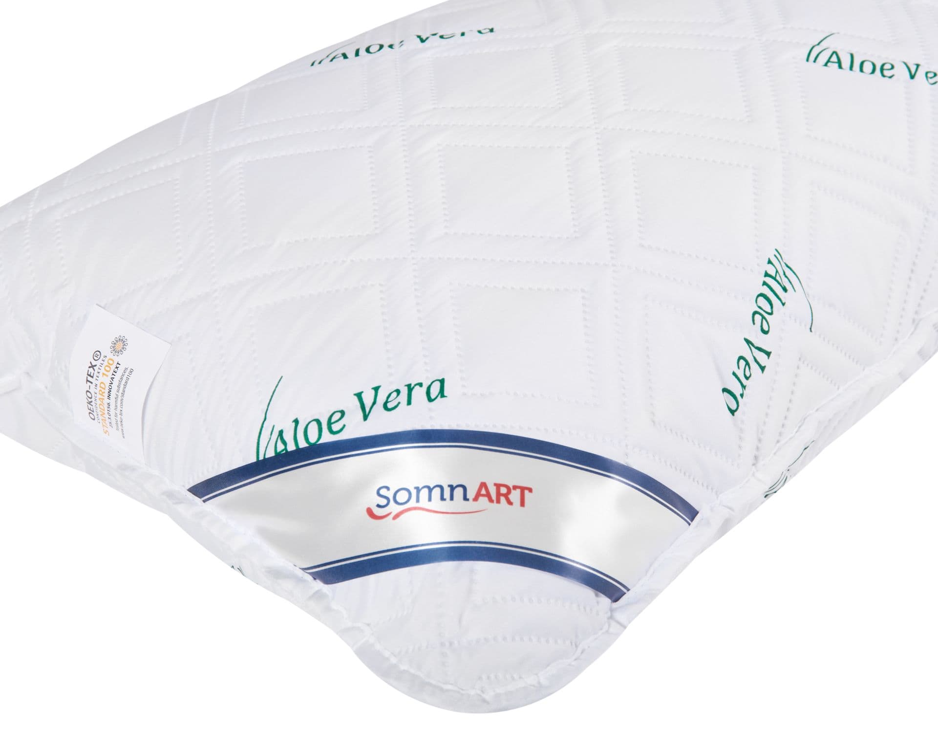 Perna Somnart matlasata Aloe Vera 50x70 cm - 3