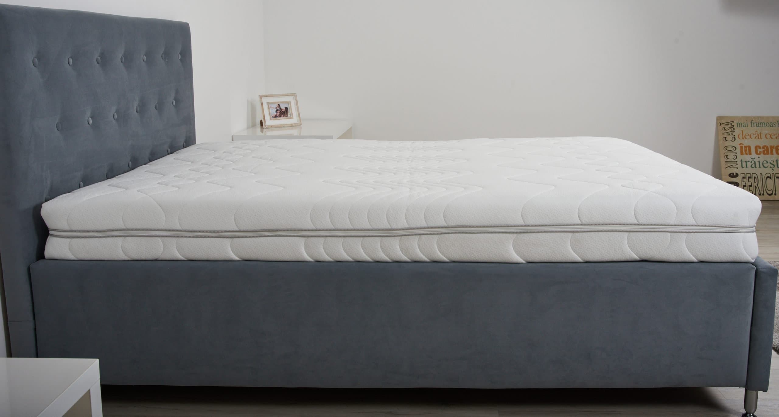 Saltea cu spuma poliuretanica Somnart Optimax Ortopedic 90x200, inaltime 18 cm, ortopedica, husa detasabila si lavabila, rulata, fermitate medie - 14