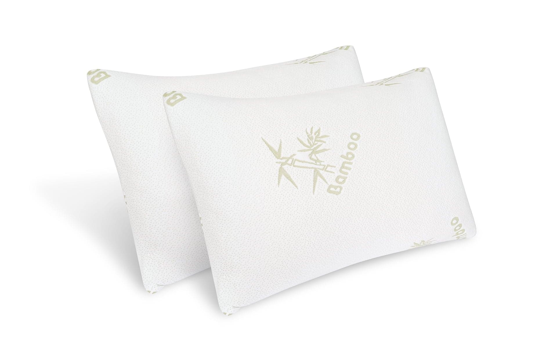 Set 2 perne Bamboo Memory Somnart, husa detasabila bambus, 50x70 cm - 2