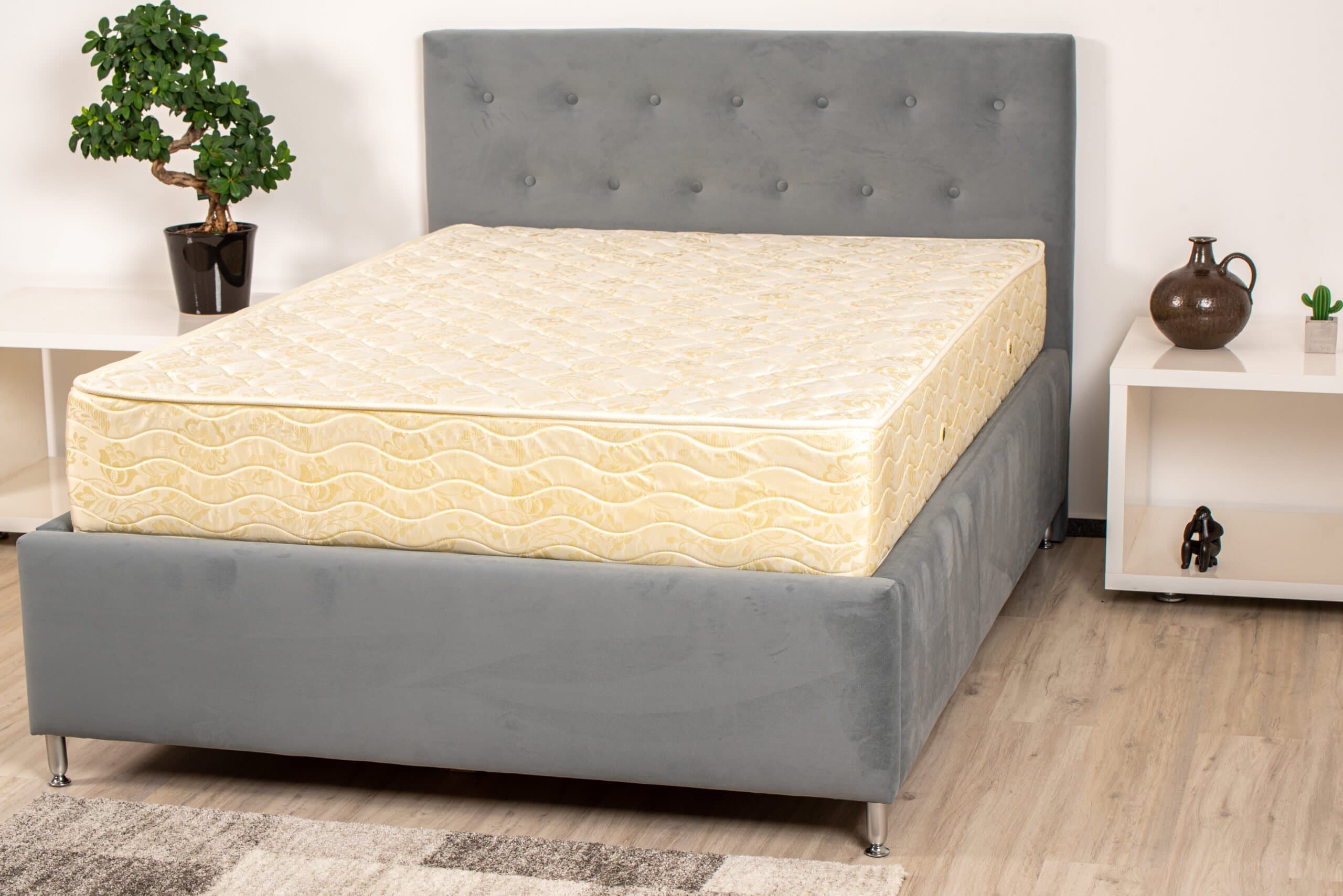 Saltea cu arcuri Somnart Clasic ProConfort 160x200, înălțime 25 cm, clasică, ortopedică, 2 fețe, rulată, fermitate medie - 5