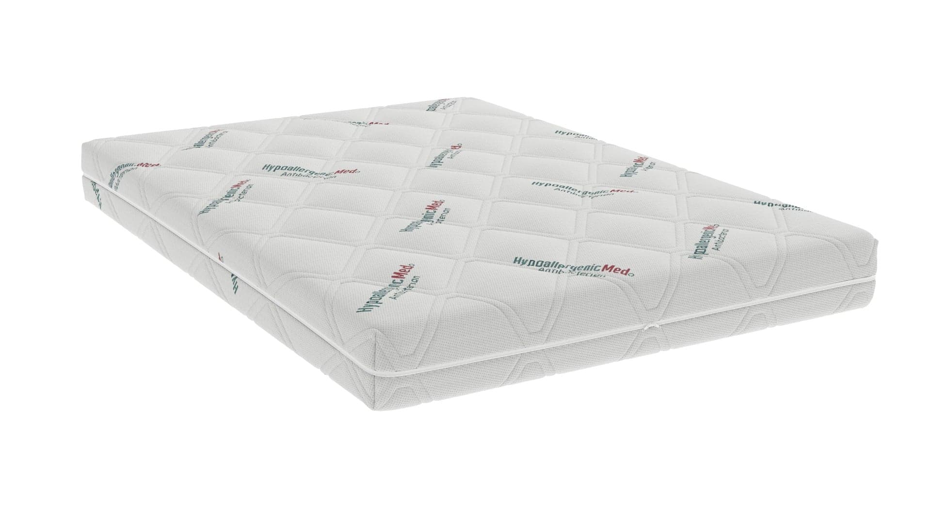 Saltea cu spumă poliuretanică Somnart HypoallergenicMed Antibacteria, 90x200, înălțime 18 cm, antibacterii, husă detașabilă cu fermoar, fermitate medie - 7