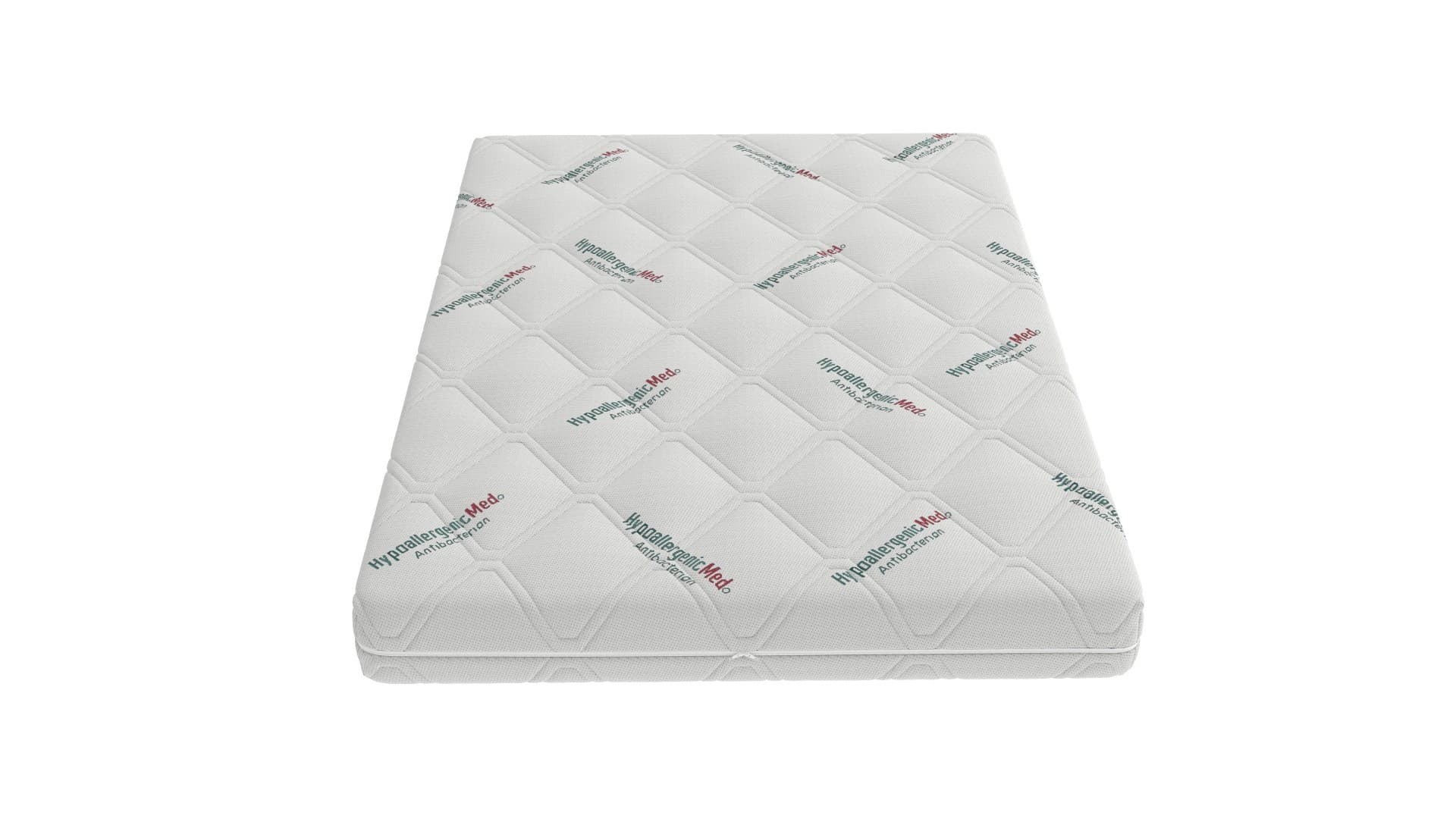 Saltea cu spumă poliuretanică Somnart HypoallergenicMed Antibacteria, 90x200, înălțime 18 cm, antibacterii, husă detașabilă cu fermoar, fermitate medie - 5