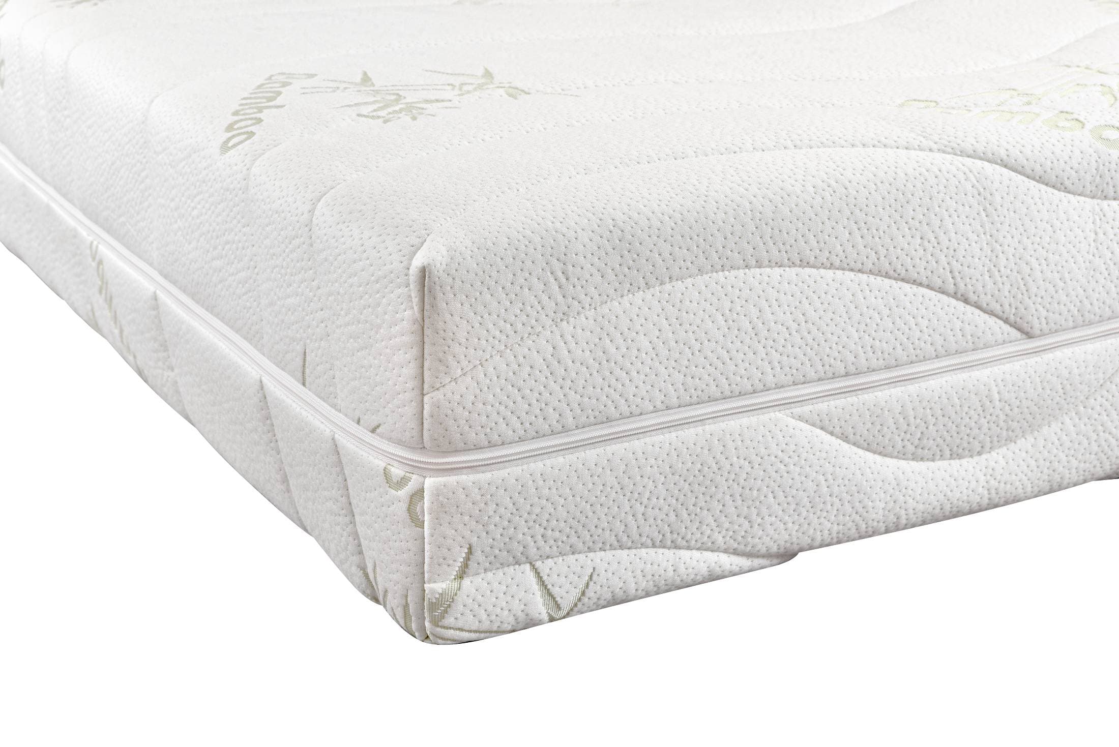 Saltea cu memorie 3D Somnart Memory Bambus 160x200, înălțime 16 cm, husă cu bambus lavabilă și detașabilă cu fermoar, mânere, fermitate medie - 10