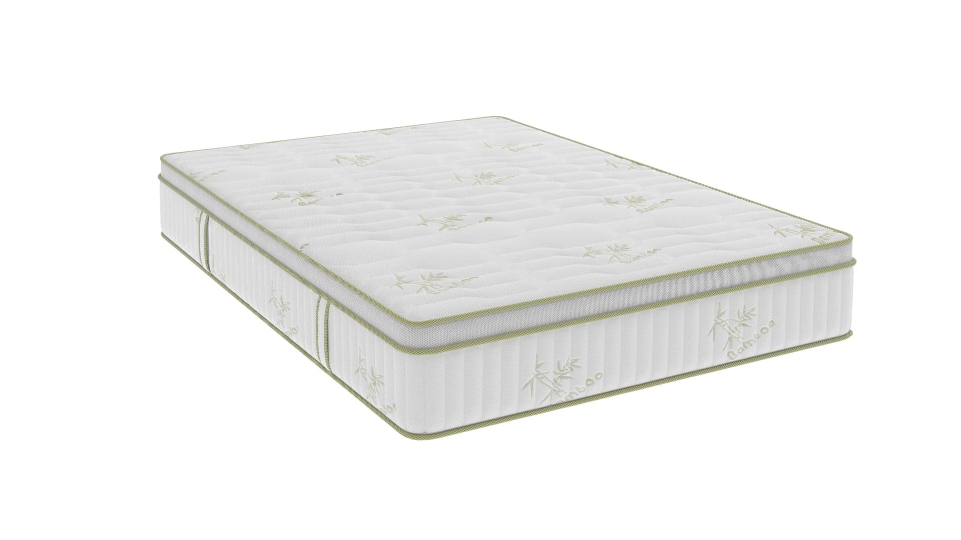 Saltea cu memorie si arcuri Bambus Super Confort Pocket Multilayer 160x200, inaltime 25 cm, husa matlasata, sistem 3D, manere, fermitate medie - 6