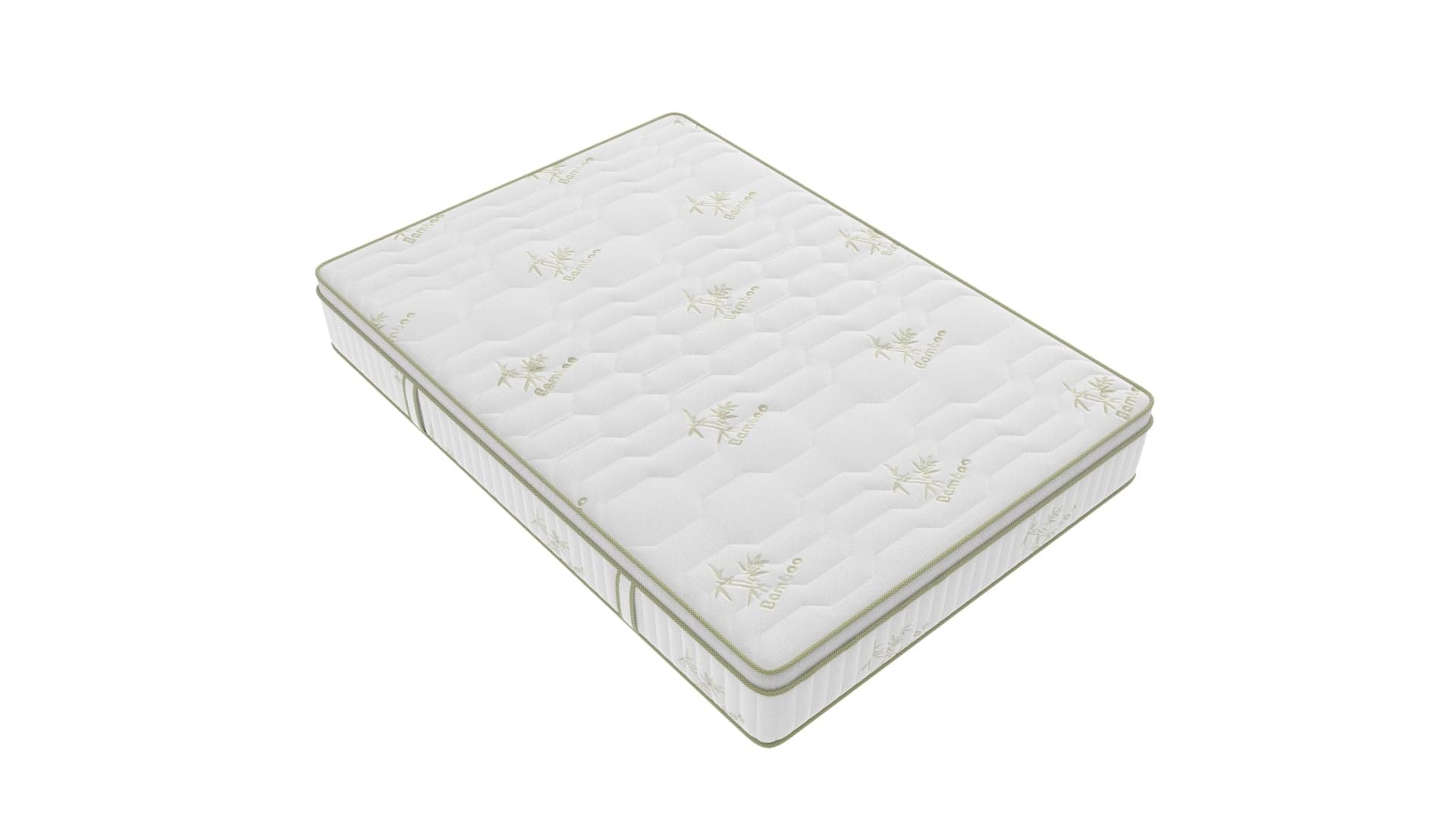 Saltea cu memorie si arcuri Bambus Super Confort Pocket Multilayer 160x200, inaltime 25 cm, husa matlasata, sistem 3D, manere, fermitate medie - 7