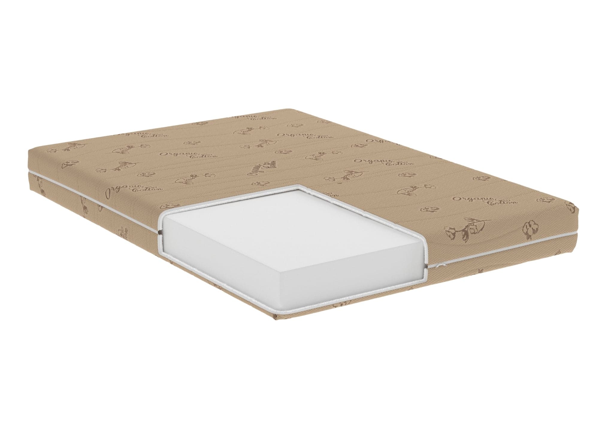 Saltea cu spuma poliuretanica Somnart Ortopedic Bio Cotton 140x200, inaltime 17 cm, ortopedica, husa detasabila si lavabila, fermitate medie - 2