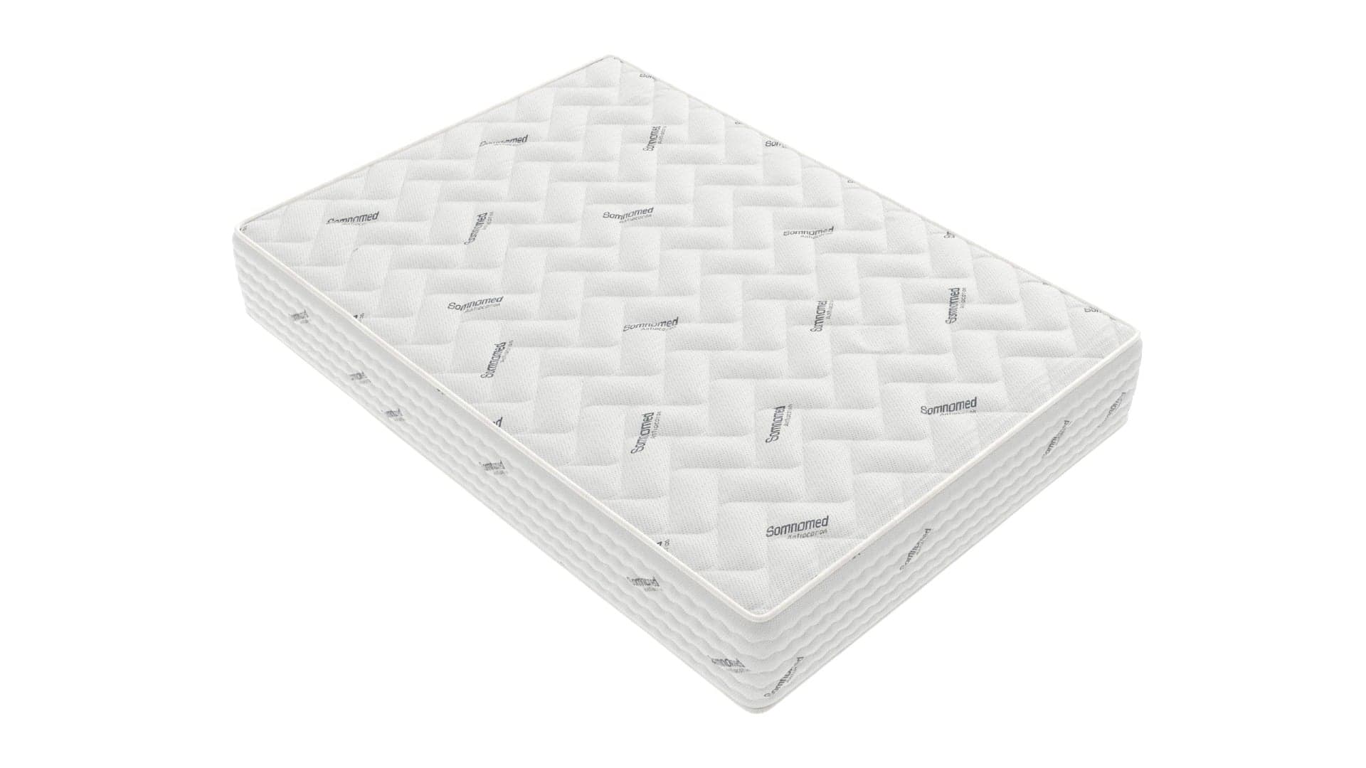 Saltea cu arcuri Pocket Somnomed Comfort Fit HoReCa 140x200, înălțime 30 cm, spumă cu memorie, husa tratament antifungic, fermitate mediu-tare - 6