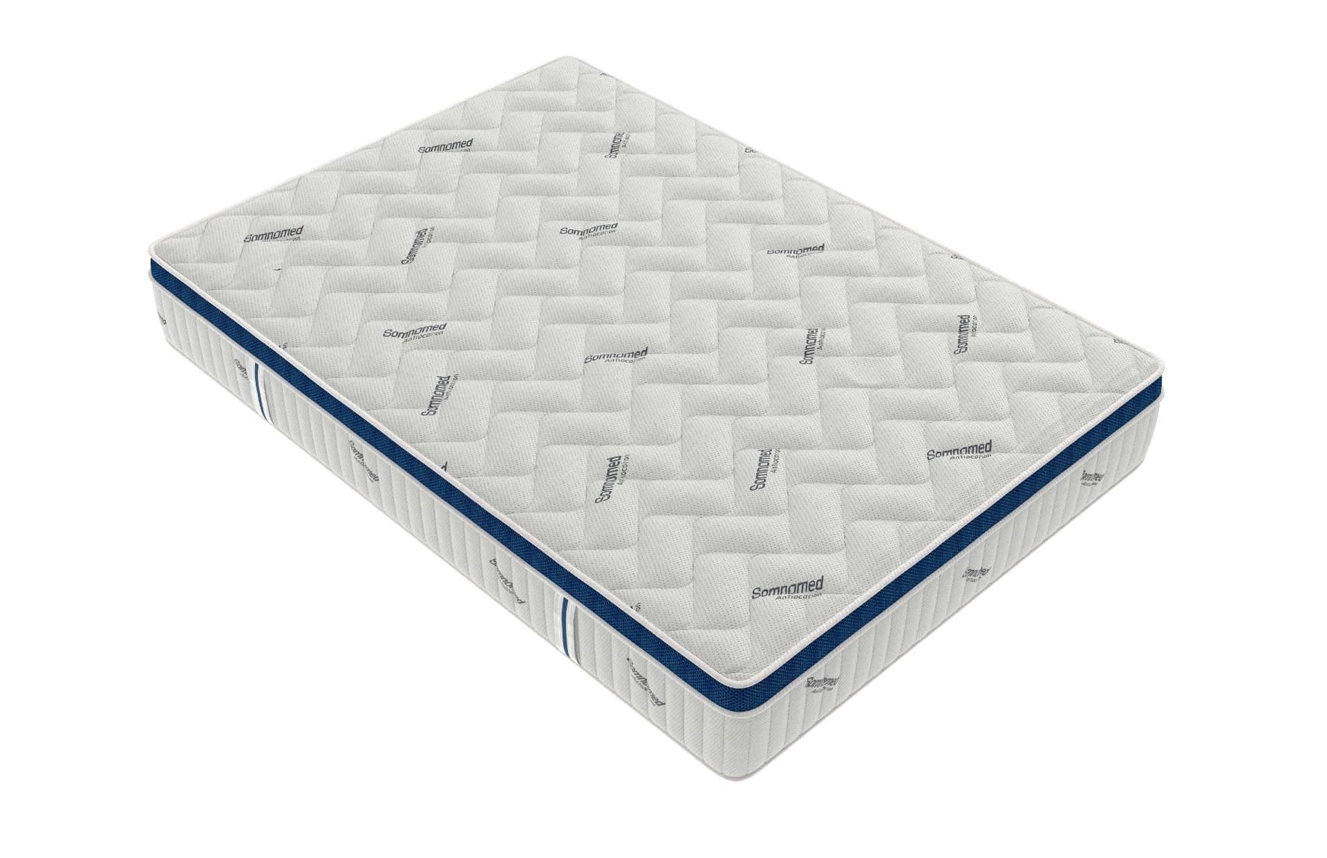 Saltea cu arcuri Somnomed Complete Care 4Family 140x200, înălțime 26 cm, spumă cu memorie, husa tratament antifungic, fermitate mediu-tare, sistem aerisire 3D - 5