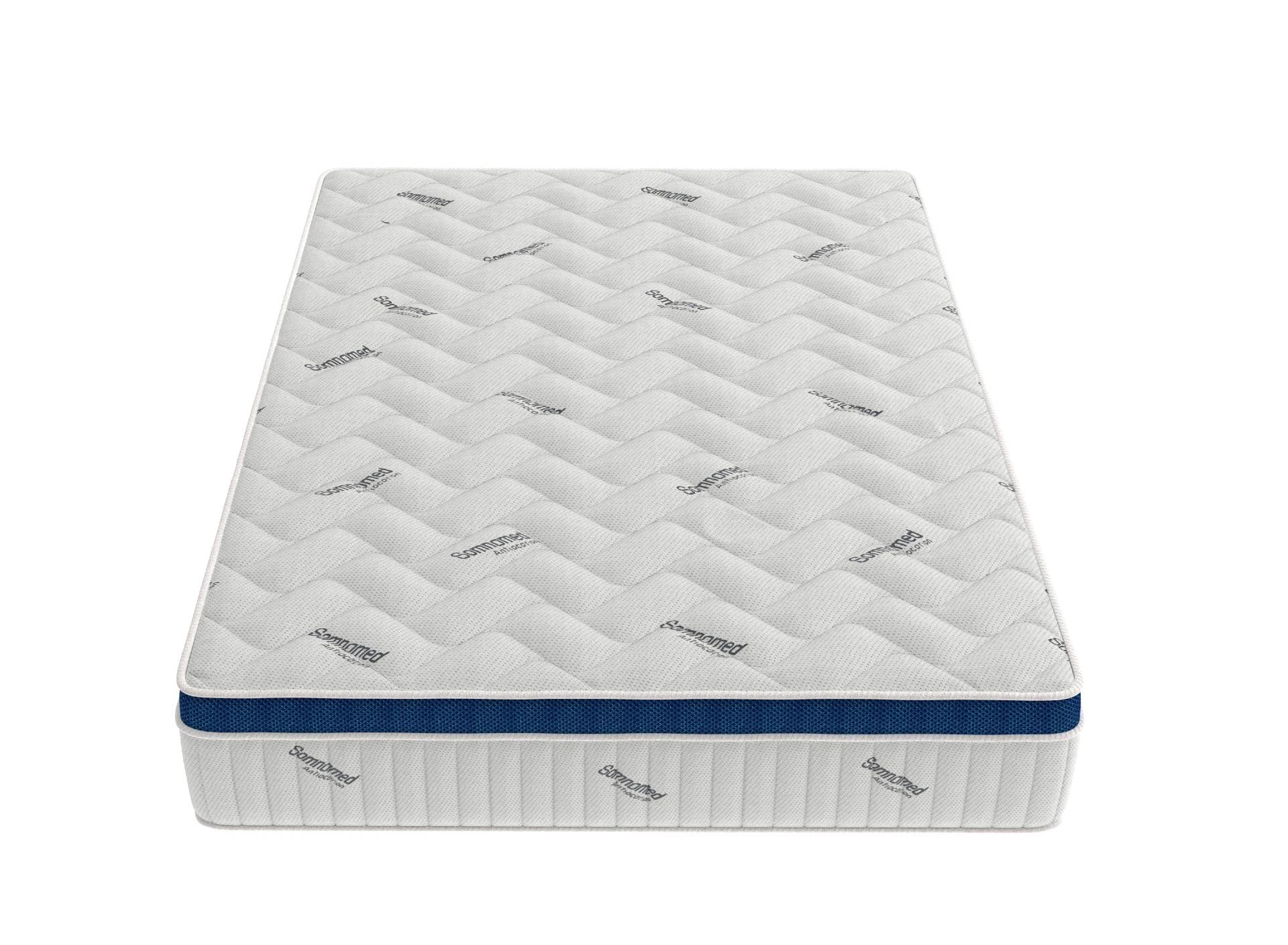 Saltea cu arcuri Somnomed Complete Care 4Family 140x200, înălțime 26 cm, spumă cu memorie, husa tratament antifungic, fermitate mediu-tare, sistem aerisire 3D - 7