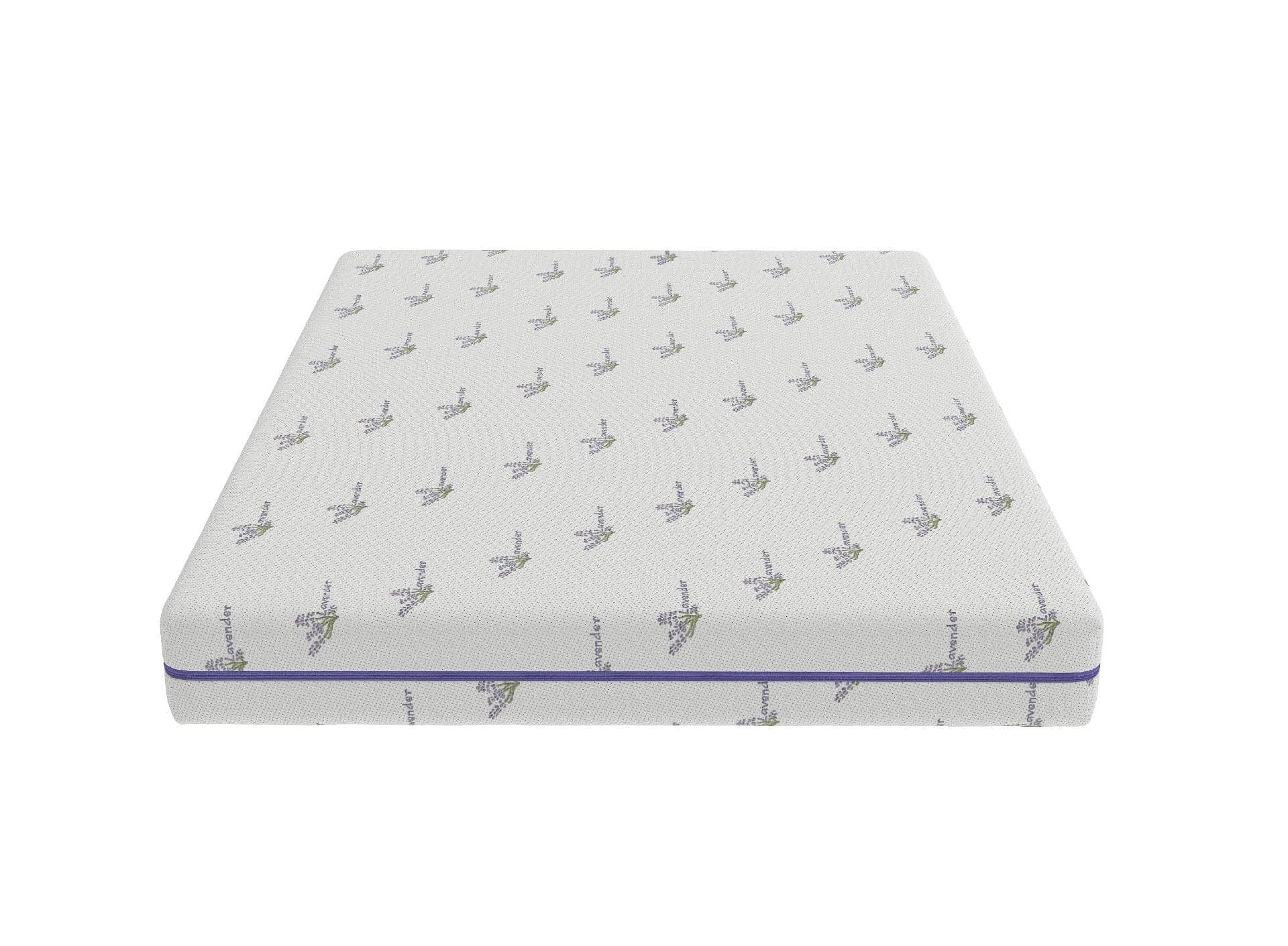 Saltea cu memorie Somnexpert Lavanda 160x200, înălțime 16 cm, ortopedică, husă tratată cu lavandă, lavabilă, cu fermoar, rulată, fermitate medie - 7