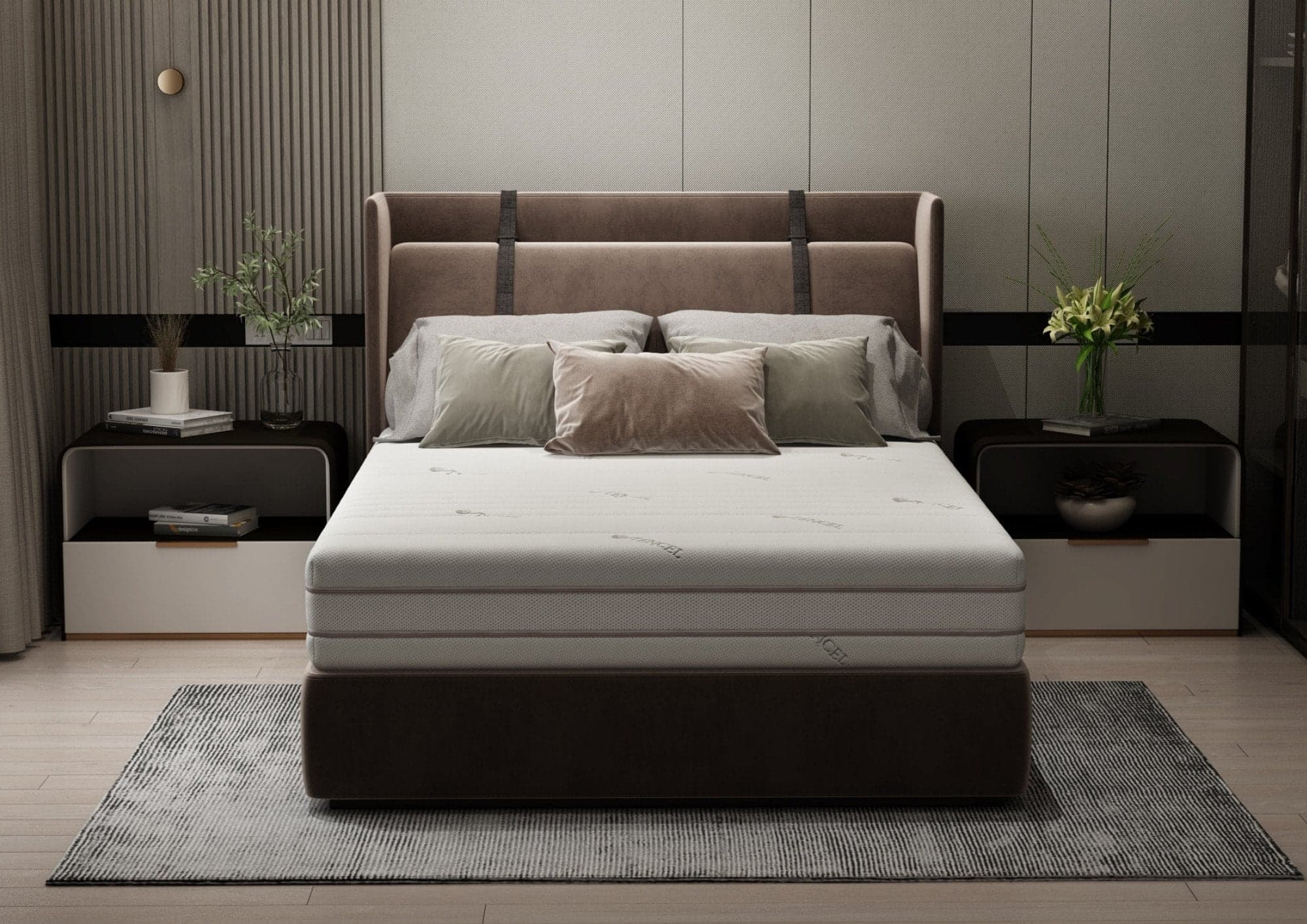 Saltea cu memorie Somnart Memory Tencel 140x200, înălțime 26 cm, 7 zone, aerisiere 3D AirMesh, husa detasabila si lavabila, fermiate medie - 4