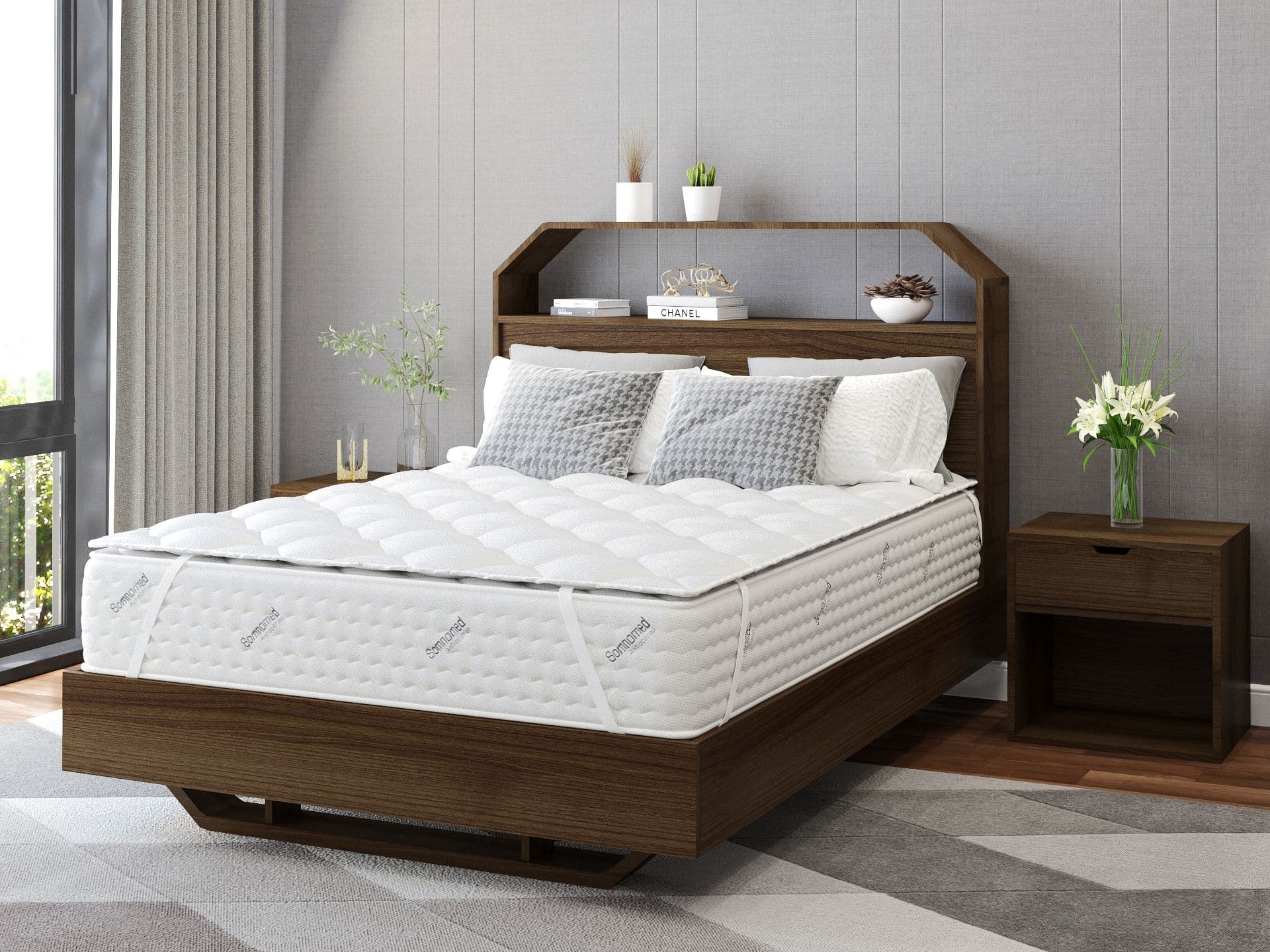TopProtect Somnomed pentru saltea, microfibra, 90x200 cm - 6