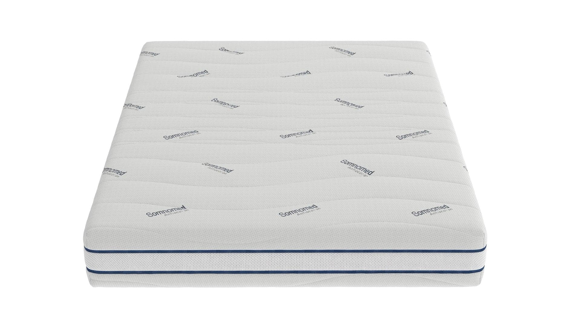 Saltea cu memorie Somnomed Antiacaria 140x200, înălțime 20 cm, pentru alergici, husă cu tratament antiacarian, rulată, fermitate medie - 6