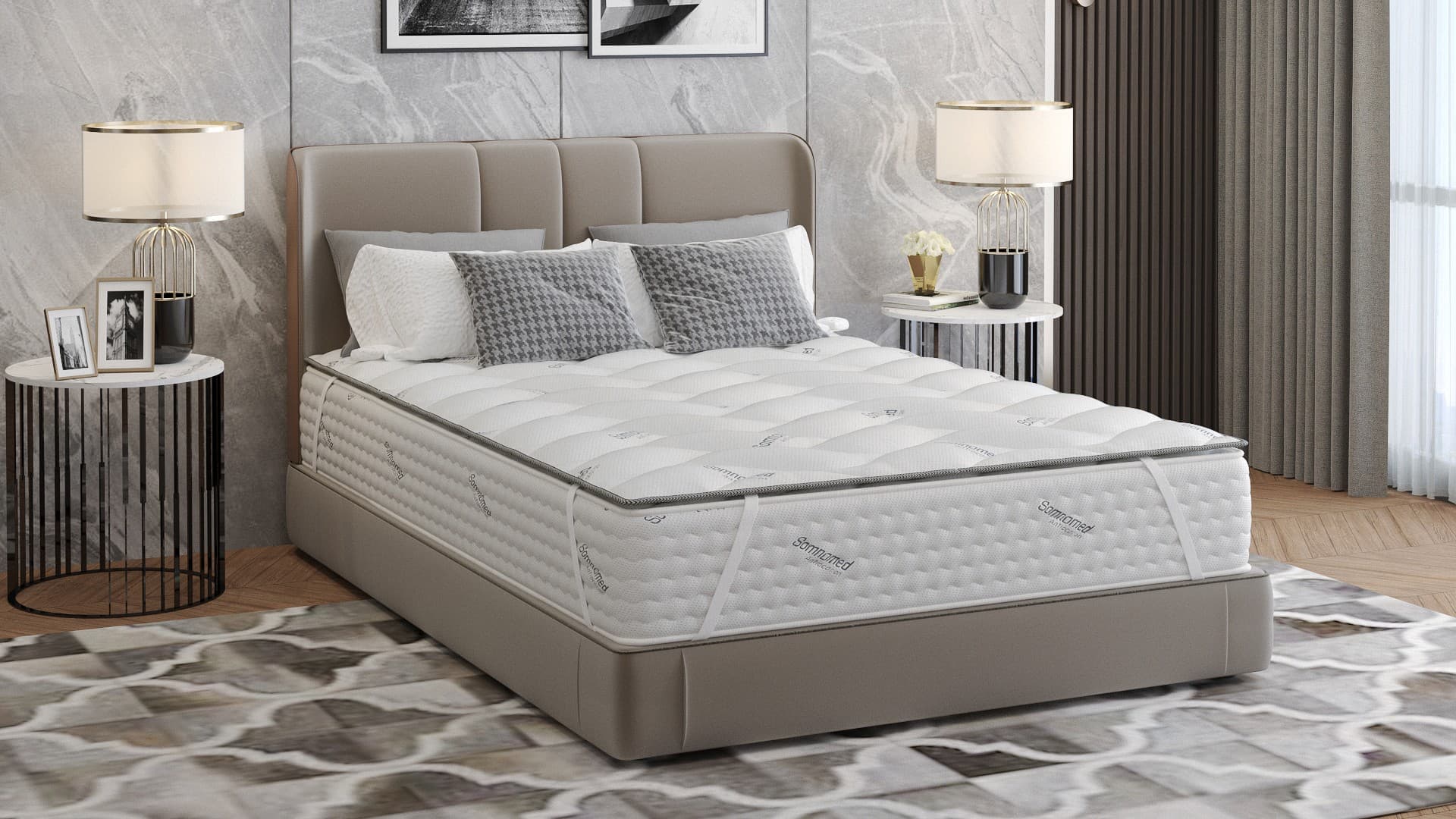 TopProtect Somnomed pentru saltea, tricot, 140x200 cm - 4