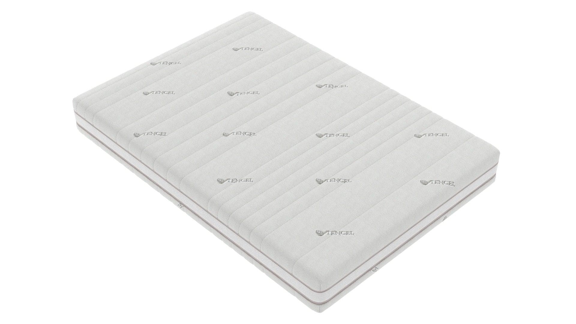 Saltea cu memorie Somnart Memory Tencel 140x200, înălțime 26 cm, 7 zone, aerisiere 3D AirMesh, husa detasabila si lavabila, fermiate medie - 6