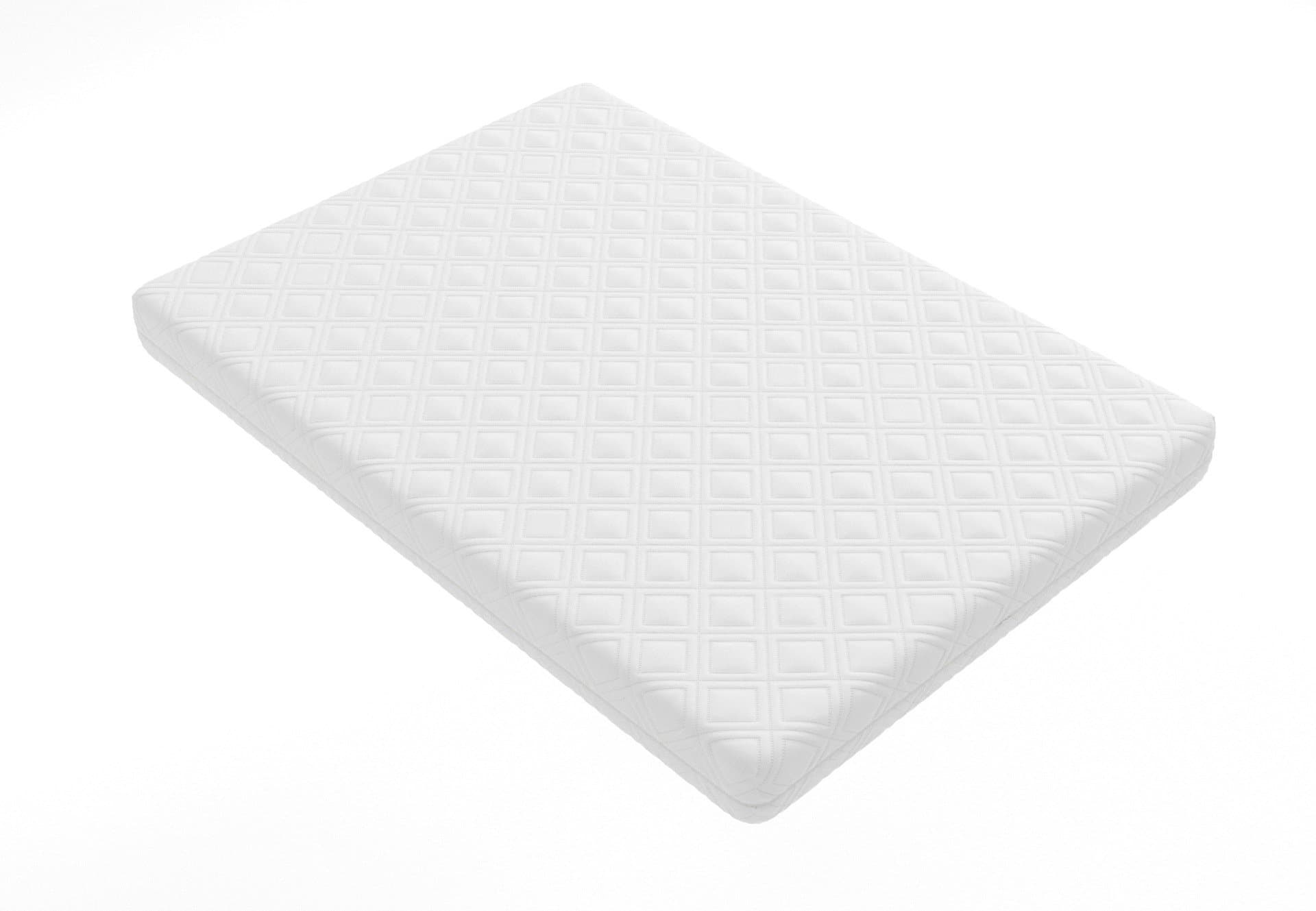 Saltea cu spumă poliuretanică SOMNART 90x200, înălțime 20 cm, ortopedică, husă detașabilă cu fermoar, rulată, fermitate medie - 5