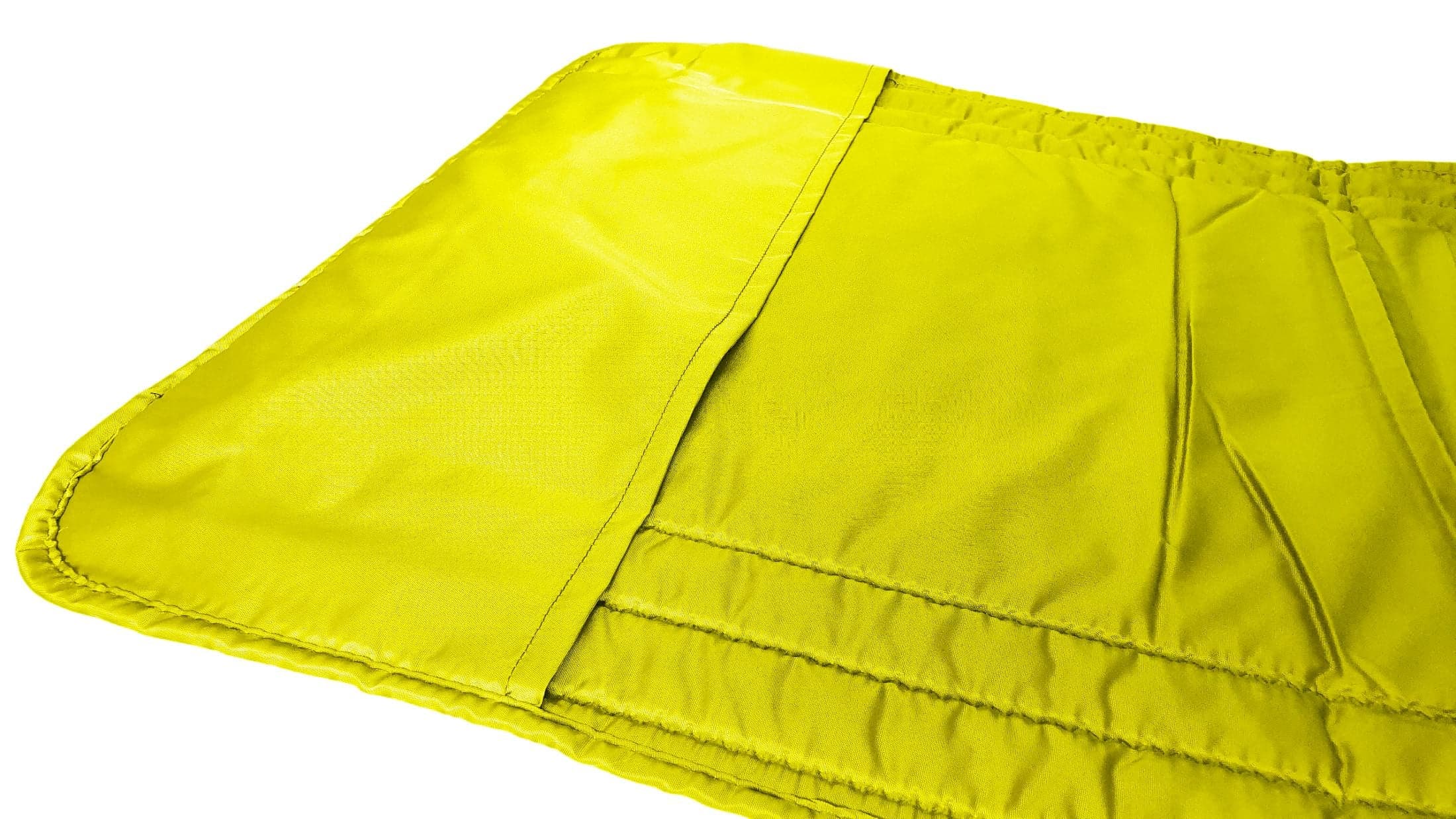 Saltea cu interior vatelină Somnart 60x190, înălțime 1 cm, pentru șezlong, două segmente, husă impermeabilă, culoare albastru - 10