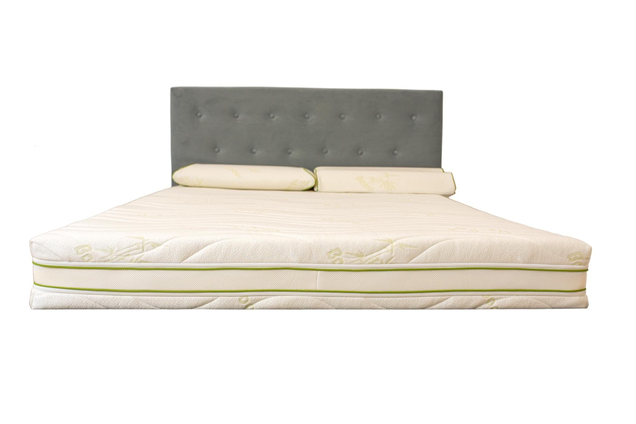 Husa saltea, tesatura client(Bamboo), Fill 400 g, Tnt 40 g, 3D alb 7 cm, 2 fermoare, 140x200x23 cm