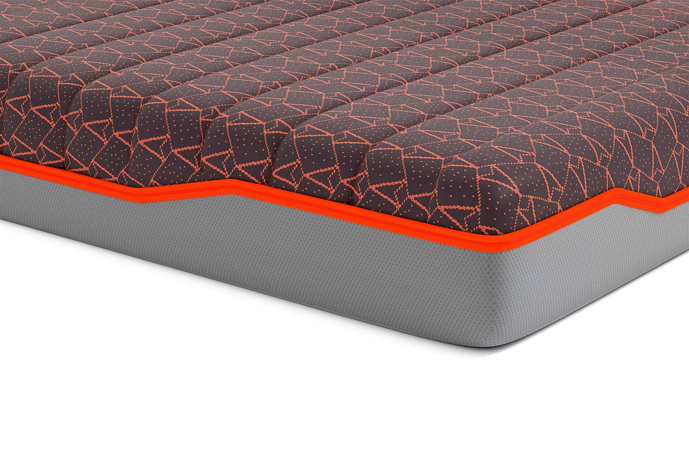 Saltea cu memorie și arcuri individuale SomnArt Supreme Pocket Multilayer 100x200, înălțime 24 cm, husă detașabilă, fermitate medie - 4
