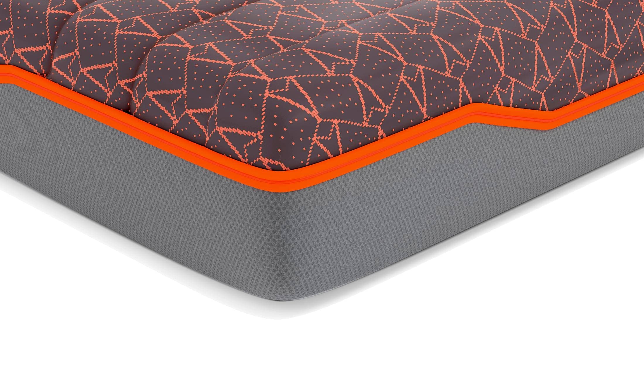 Saltea cu memorie și arcuri individuale SomnArt Supreme Pocket Multilayer 100x200, înălțime 24 cm, husă detașabilă, fermitate medie - 3