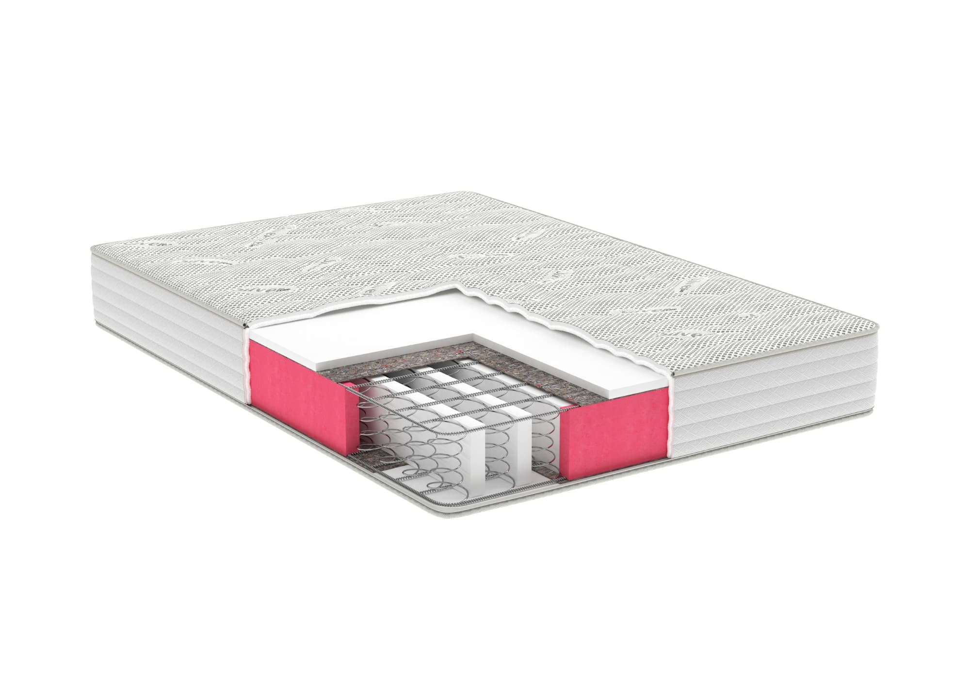 Saltea cu arcuri Silver Protect 4 HOTEL 140x200, inaltime 25 cm, ortopedica, duritate extra ferma - 2