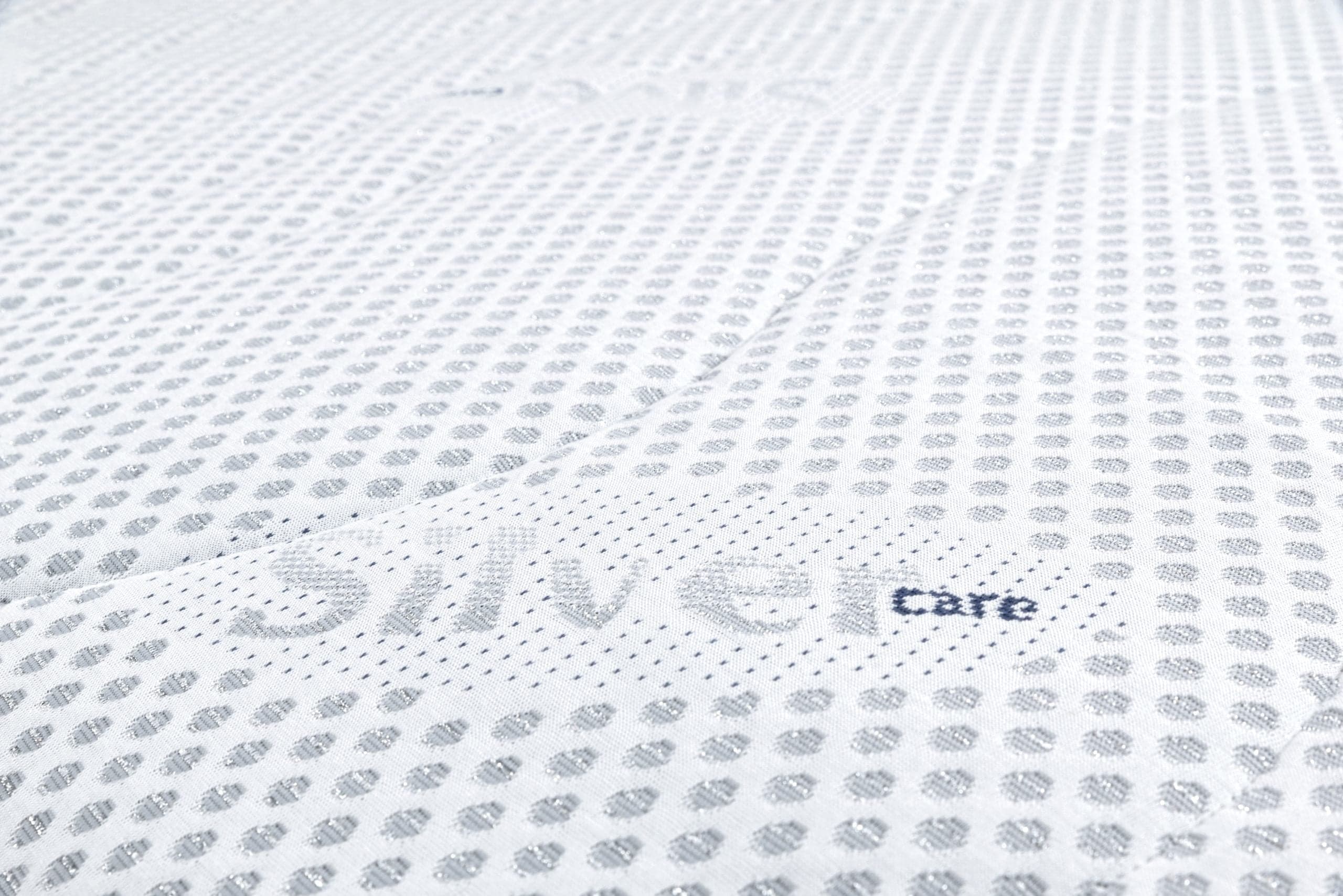 Husa saltea, tricot Argint, Fill 300 g, Tnt 40 g, 3D gri 7 cm, 2 fermoare, 160X200X20 cm - 2