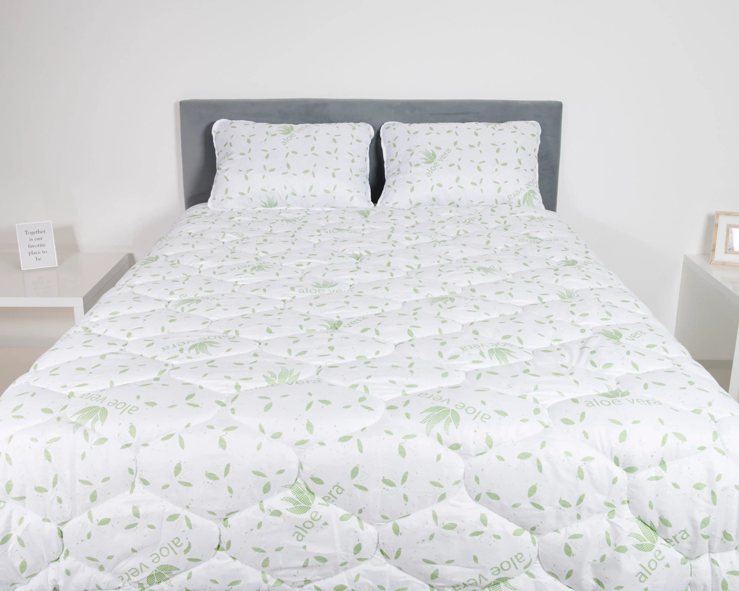 Pilota matlasata Lavanda Confort 140x200 cm, 250gsm, de vara - 4