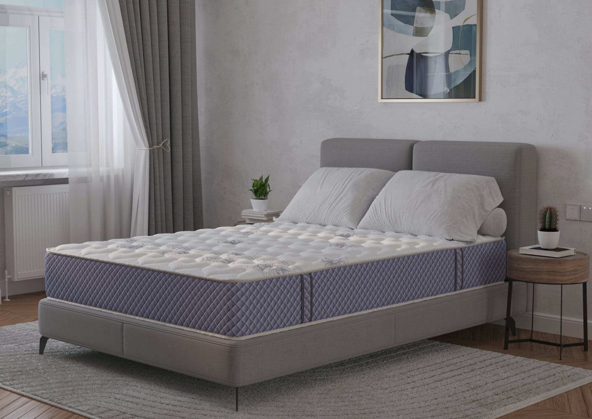 Saltea cu arcuri Caramel Dream Pocket Multilayer, 90x200, inaltime 20 cm, fermitate medie - 14