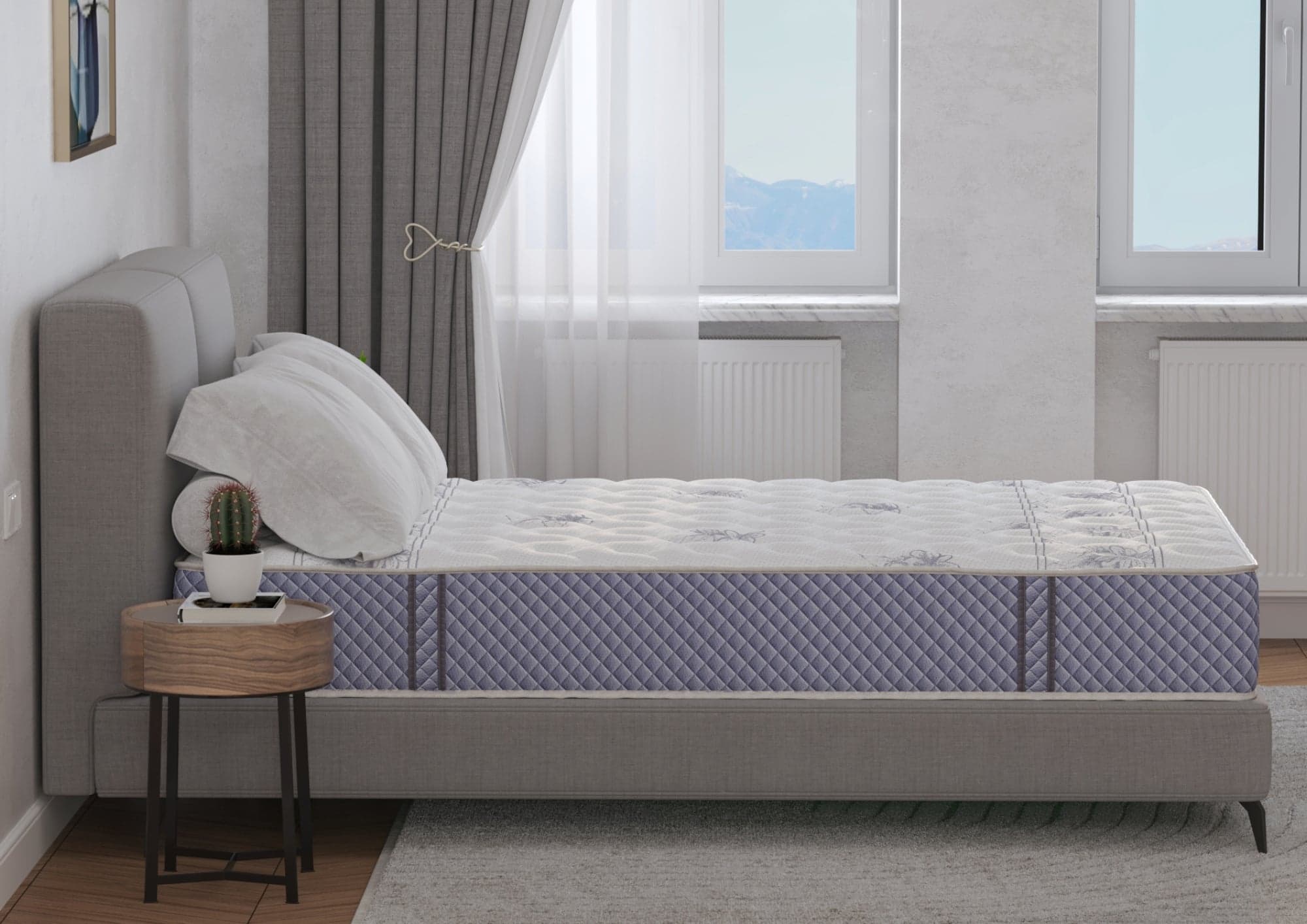 Saltea cu arcuri Caramel Dream Pocket Multilayer, 90x200, inaltime 20 cm, fermitate medie - 12