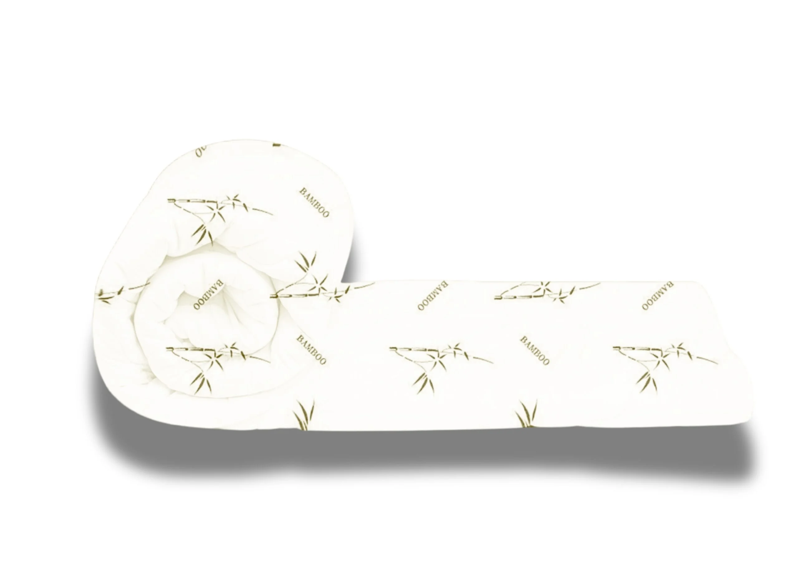 Pilota matlasata Bambus Confort Somnart, 180x200 cm, 500 g, microfibra, de iarna, foarte groasa