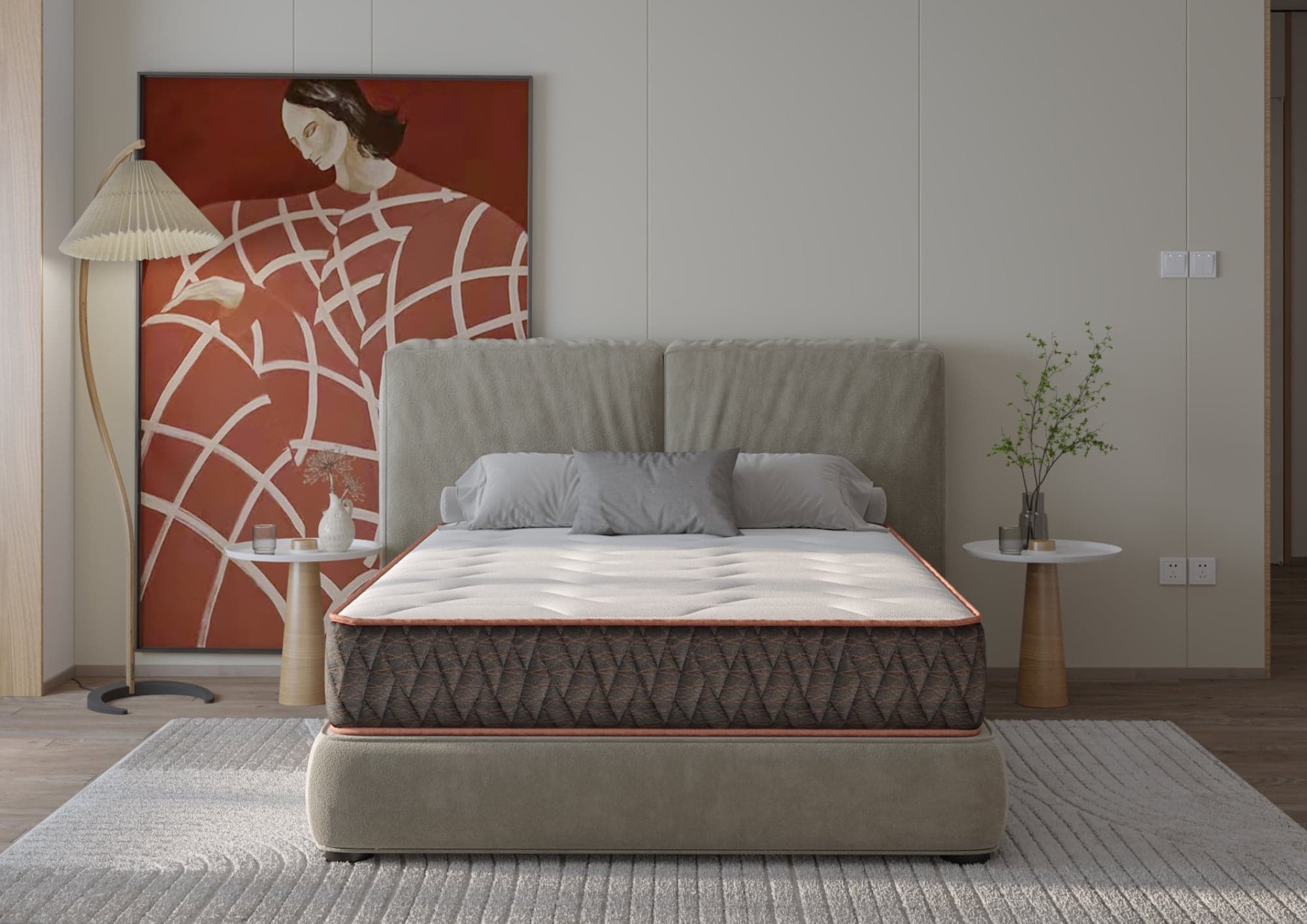 Saltea cu arcuri Supreme Comfort Pocket Multilayer, 140x200, inaltime 30 cm, fermitate medie - 3