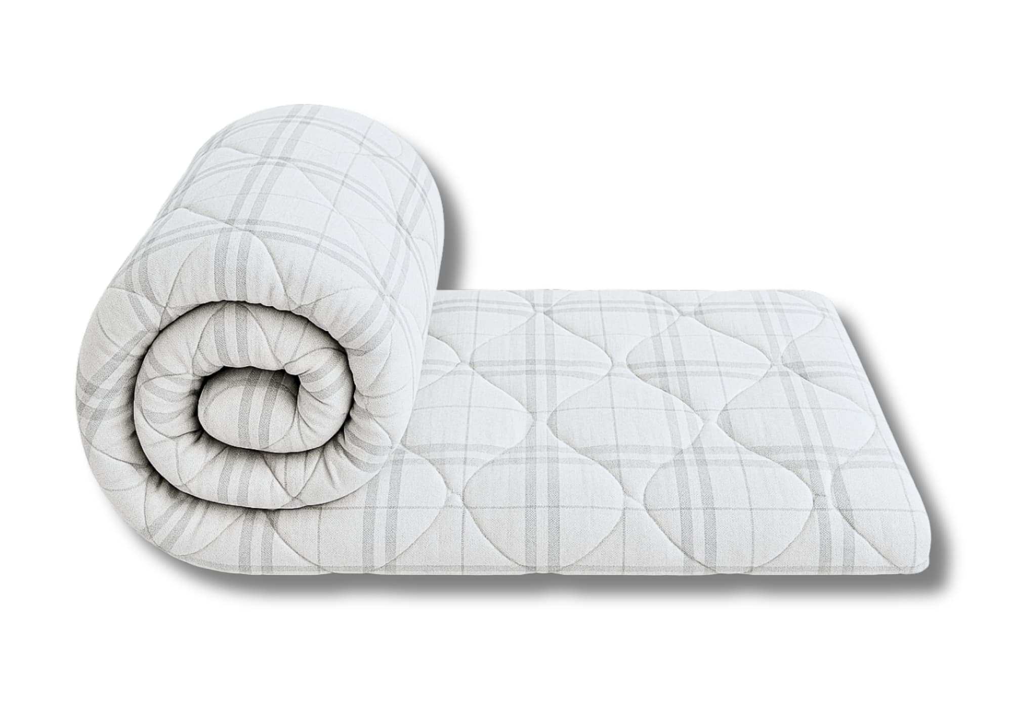 Pilota matlasata Grid Confort Somnart, 140×200 cm, 250 g, microfibra, vara