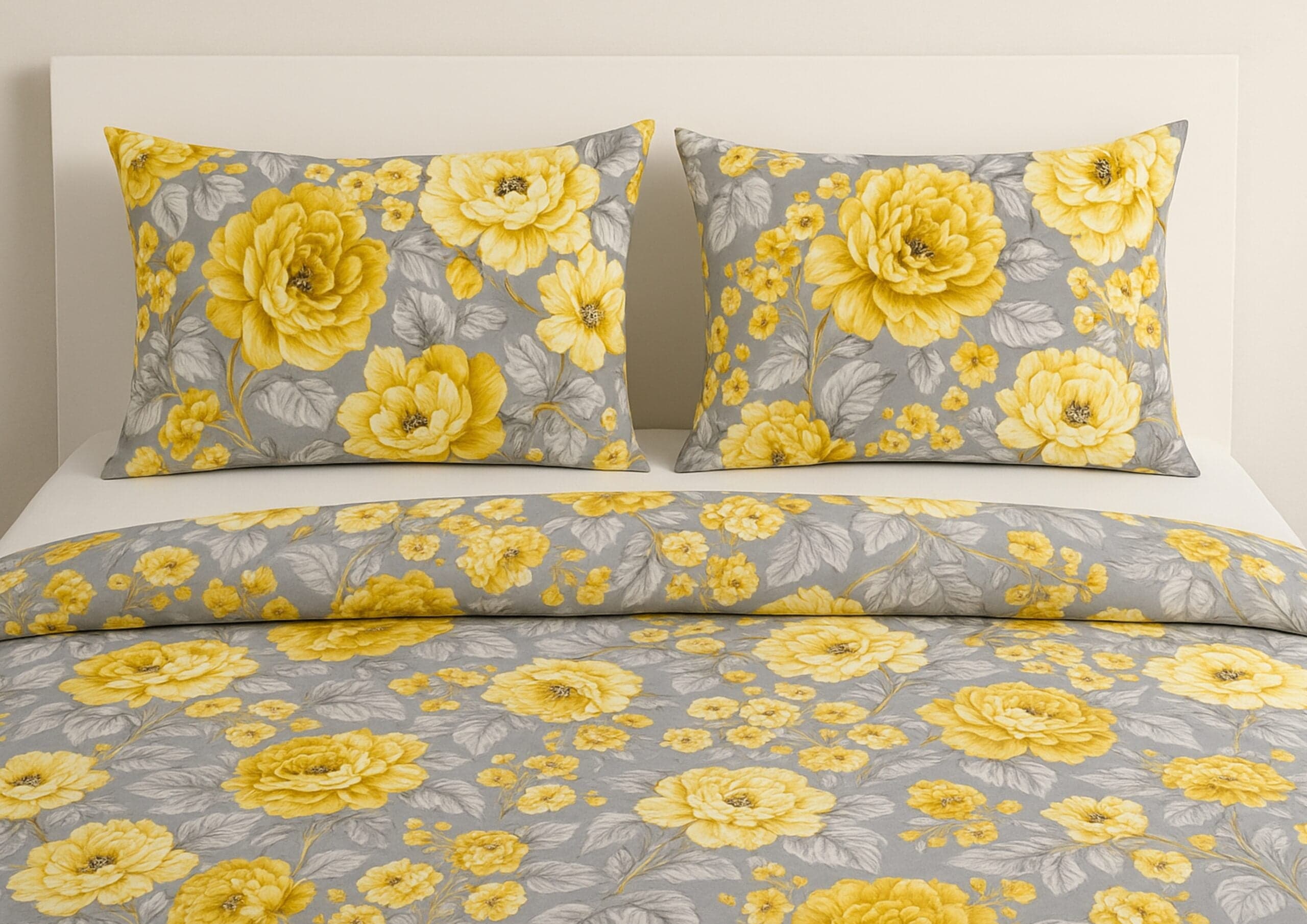 Set pilota Luxury Petals, matlasata ata, fill 250gsm 180x200 + 2 perne Luxury Petals, nematlasate 50x70 - 2