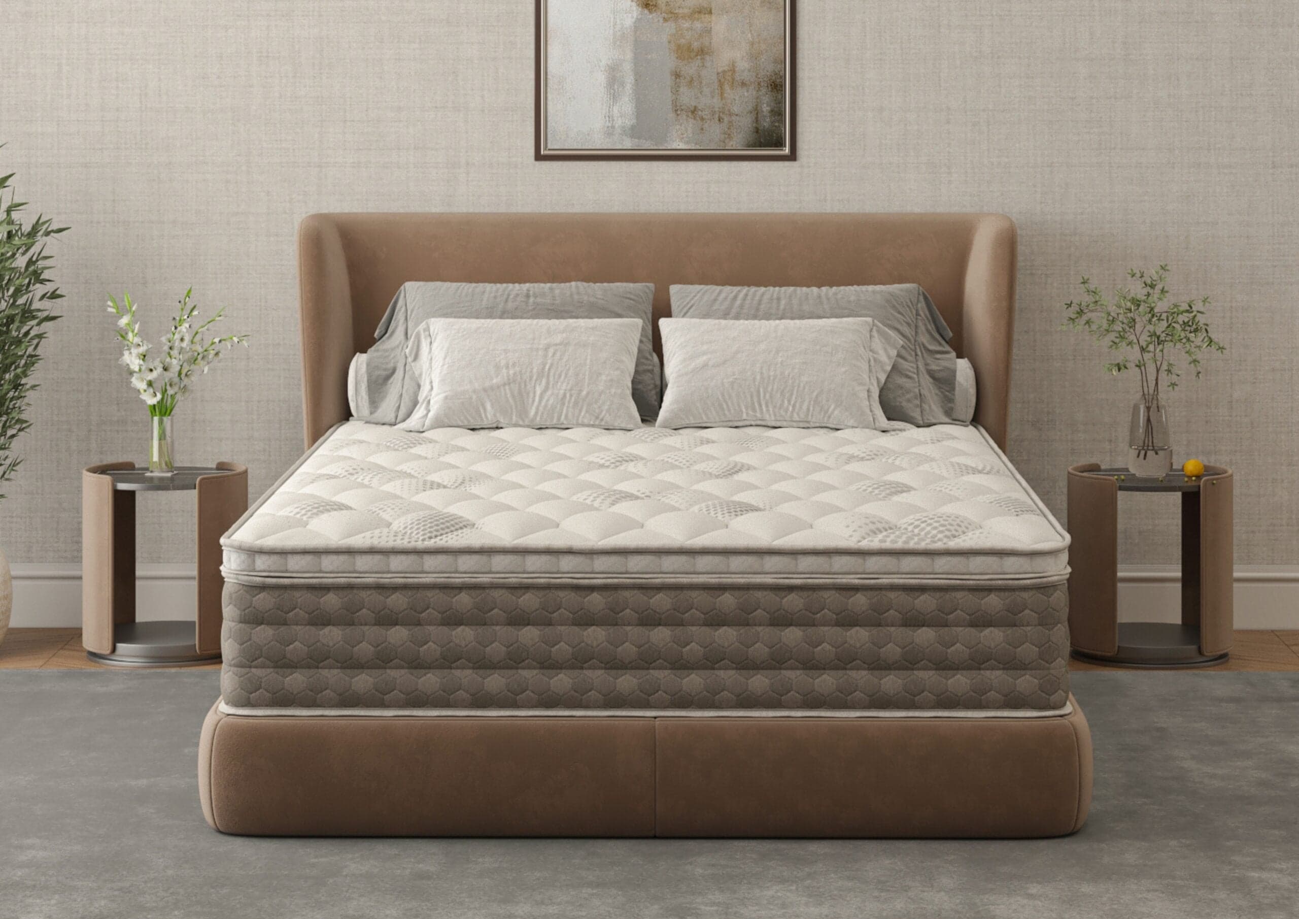 Saltea cu memorie Somnia DuoFlex 180×200, înălțime 27 cm, cu topper integrat, detasabil, fermitate mediu-tare - 6