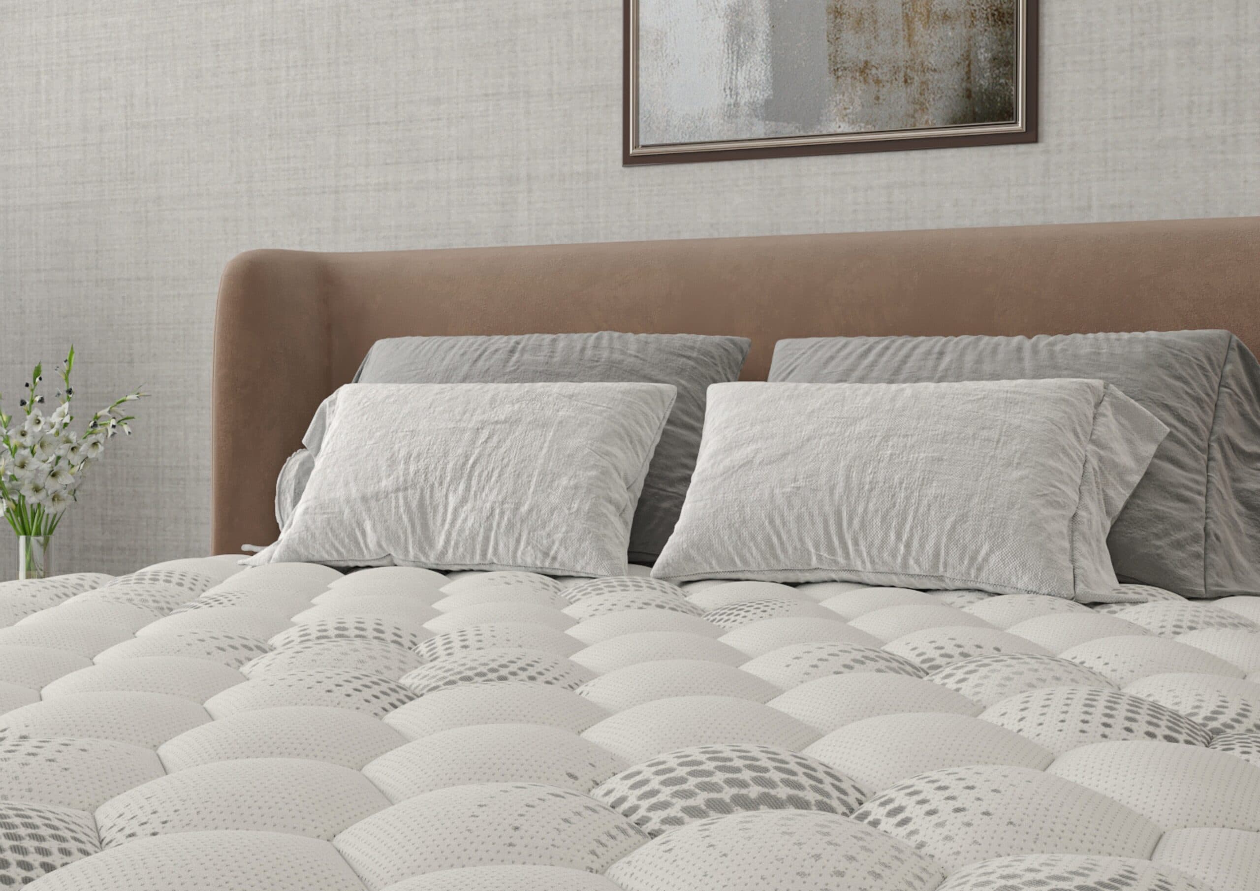 Saltea cu memorie Somnia DuoFlex 90×200, înălțime 27 cm, cu topper integrat, detasabil, fermitate mediu-tare - 11