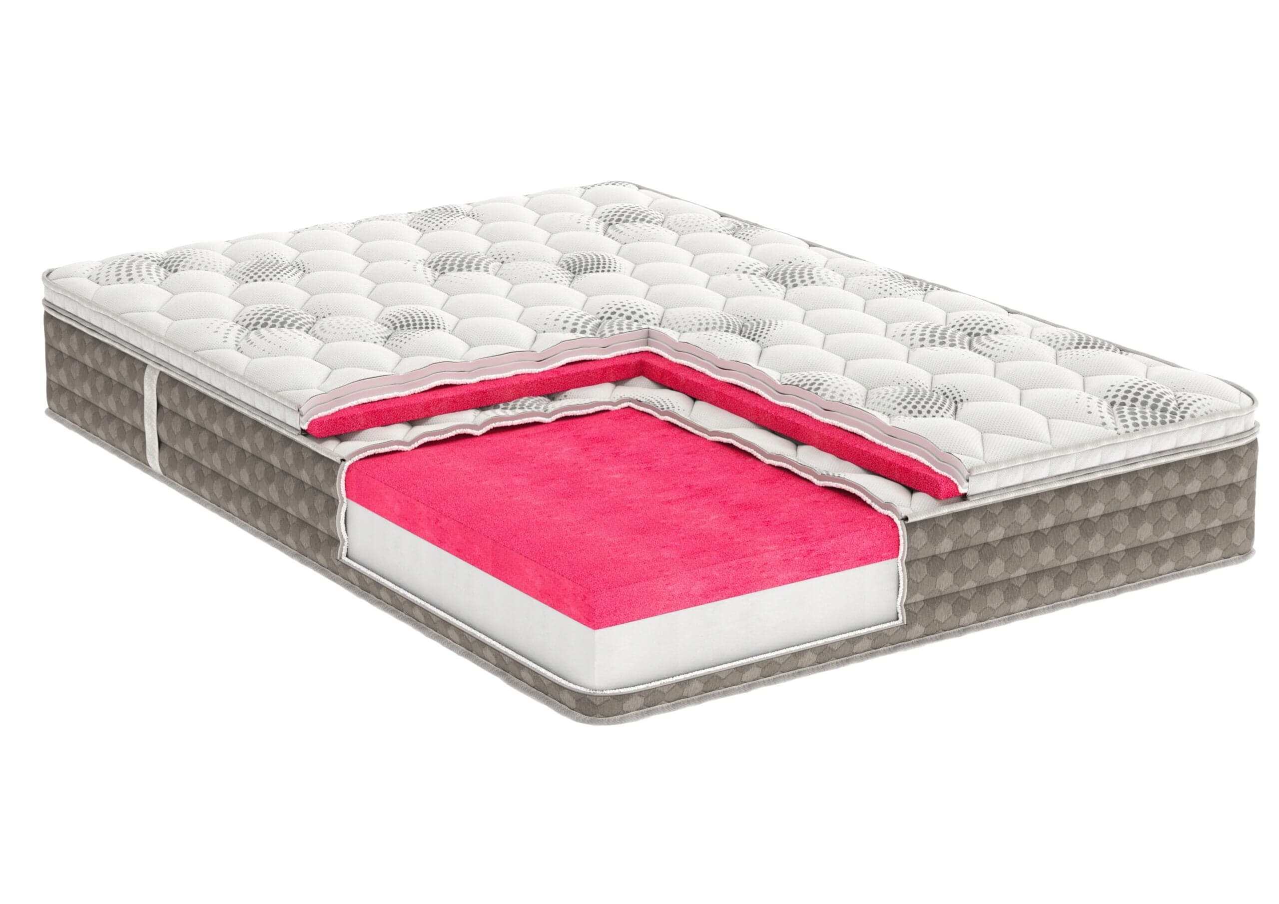 Saltea cu memorie Somnia DuoFlex 180×200, înălțime 27 cm, cu topper integrat, detasabil, fermitate mediu-tare - 3